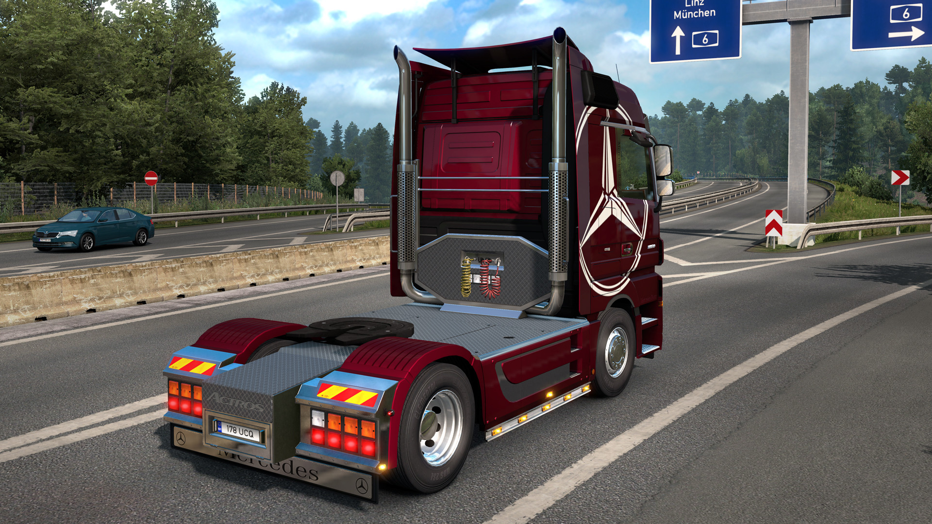 Euro Truck Simulator 2: Actros Tuning Pack