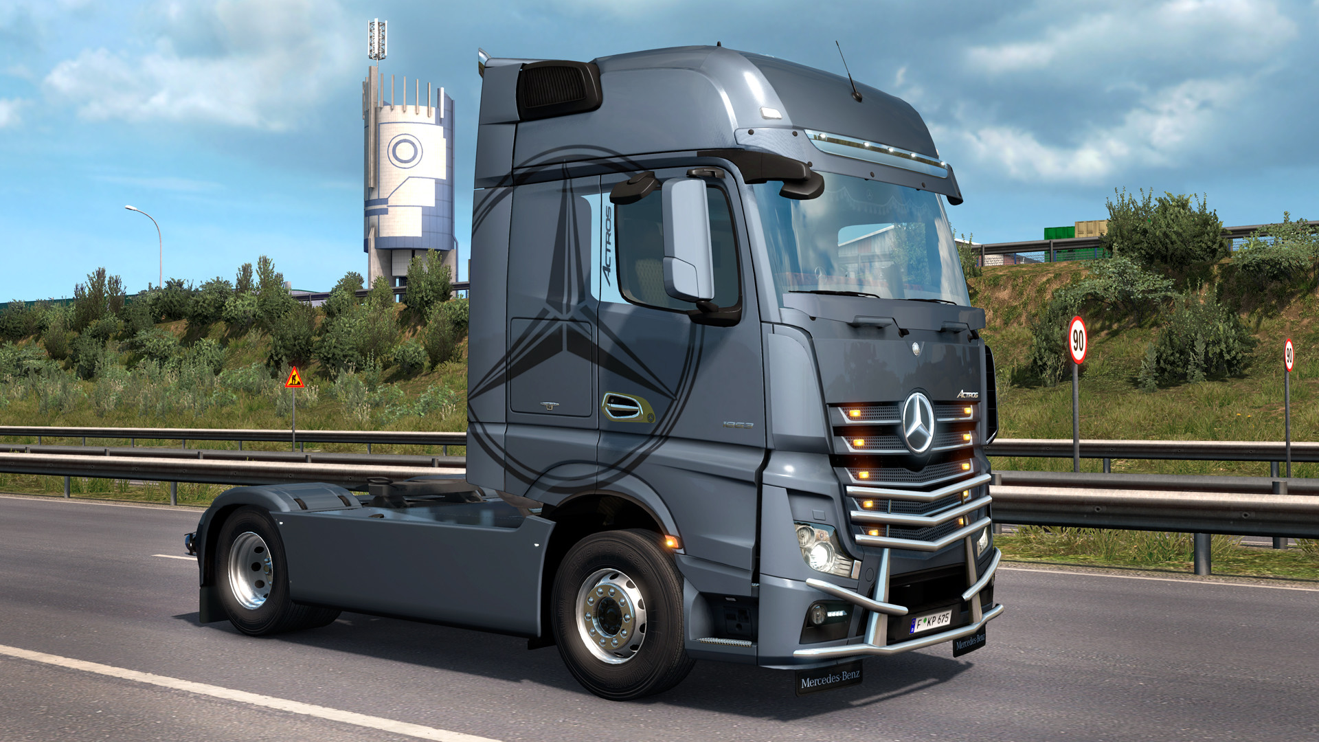 Euro Truck Simulator 2: Actros Tuning Pack