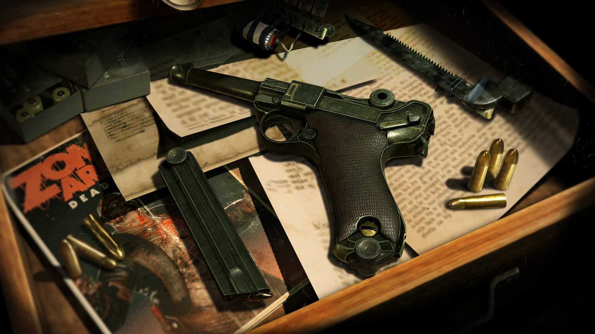 Zombie Army 4: Dead War – Wehrmacht P08 Pistol Bundle