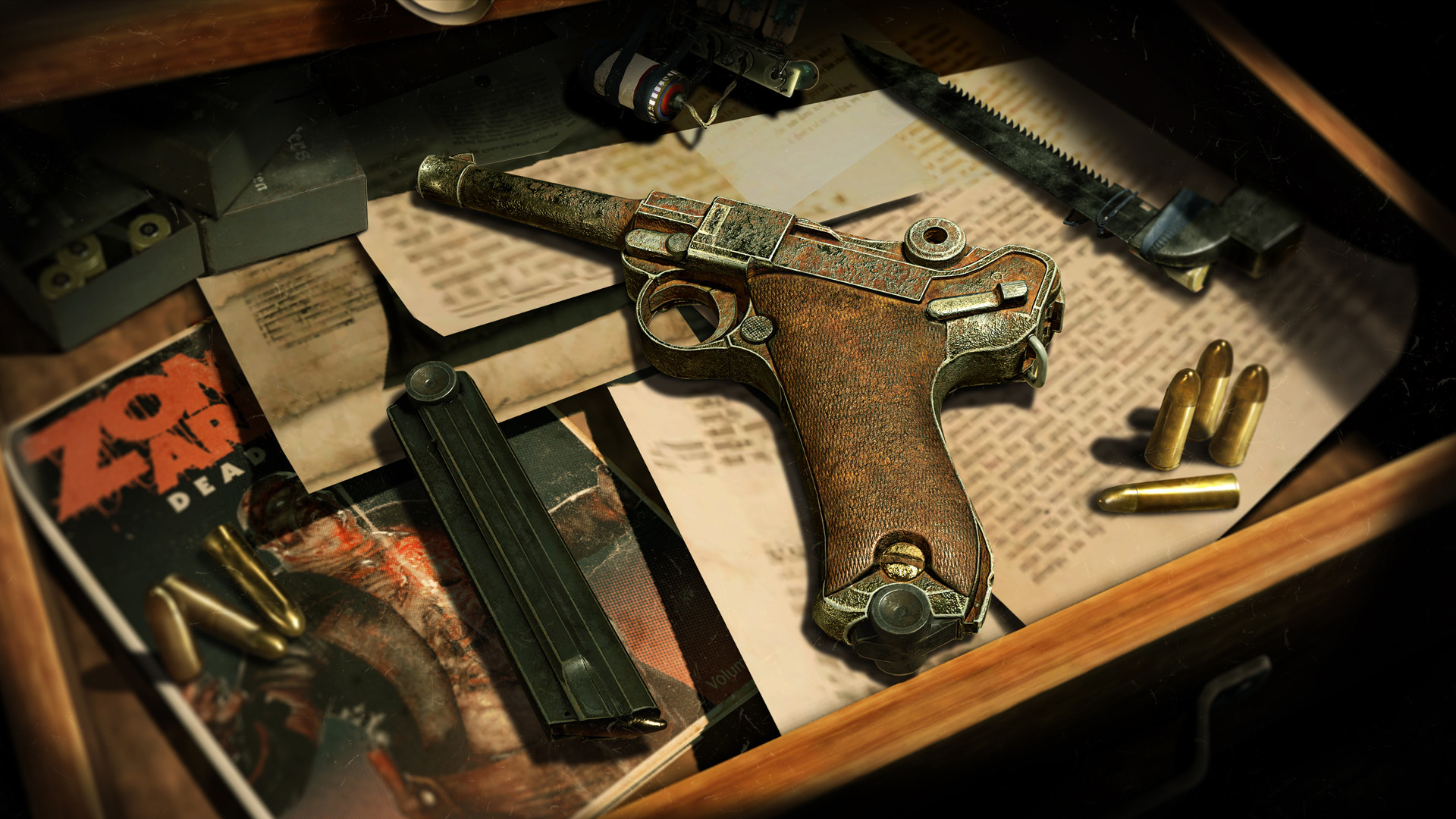 Zombie Army 4: Dead War – Wehrmacht P08 Pistol Bundle