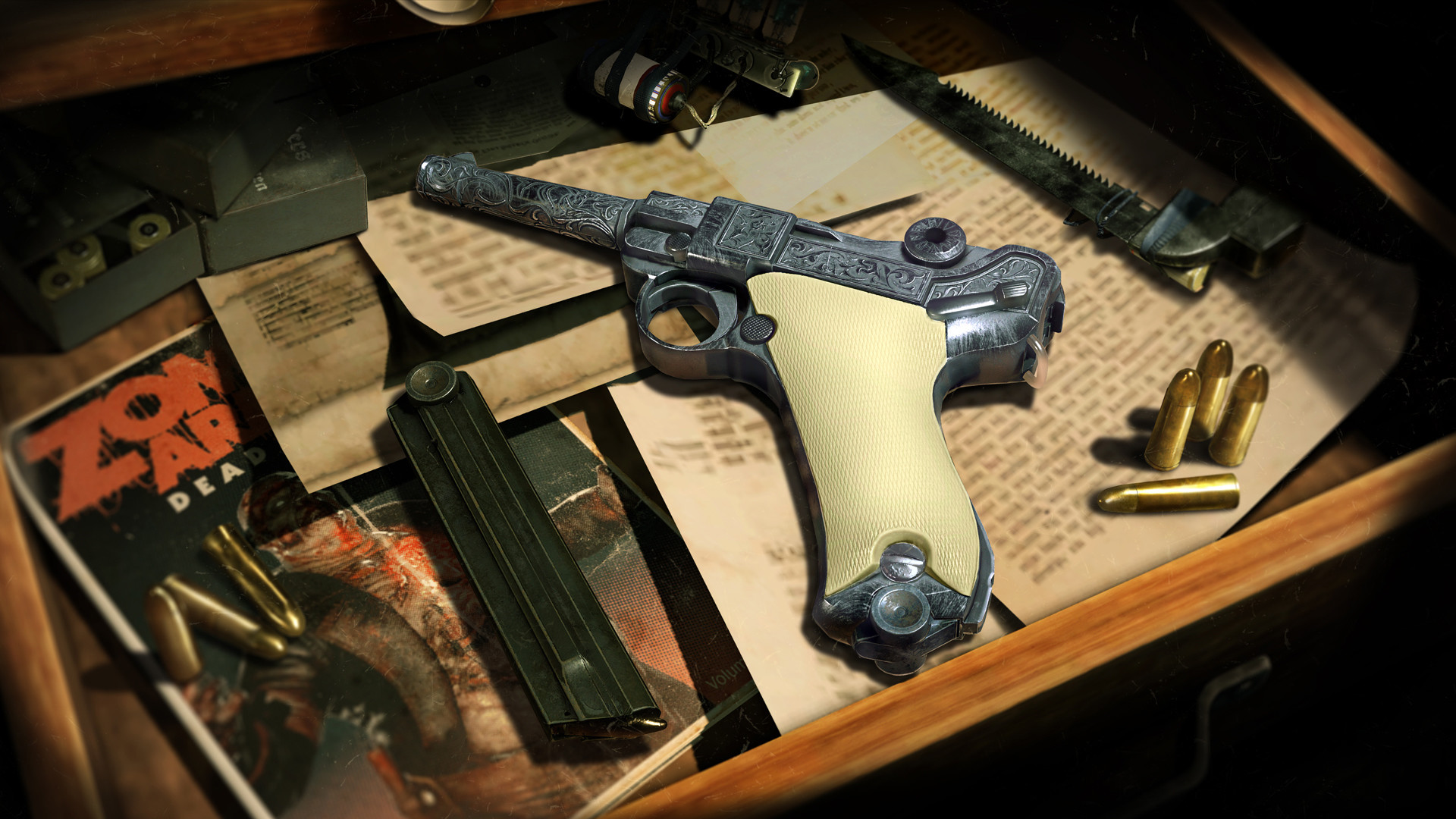 Zombie Army 4: Dead War – Wehrmacht P08 Pistol Bundle