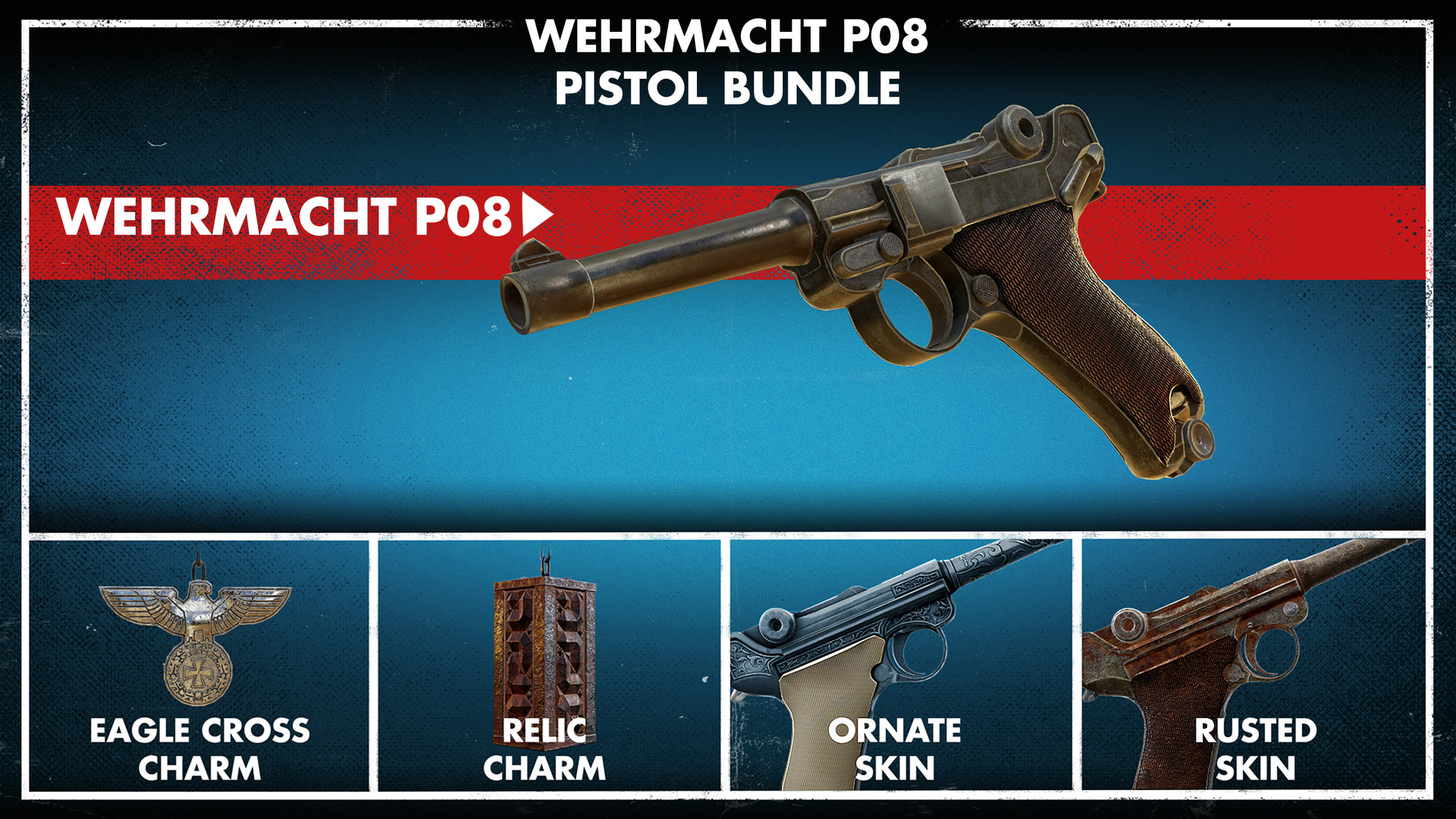 Zombie Army 4: Dead War – Wehrmacht P08 Pistol Bundle