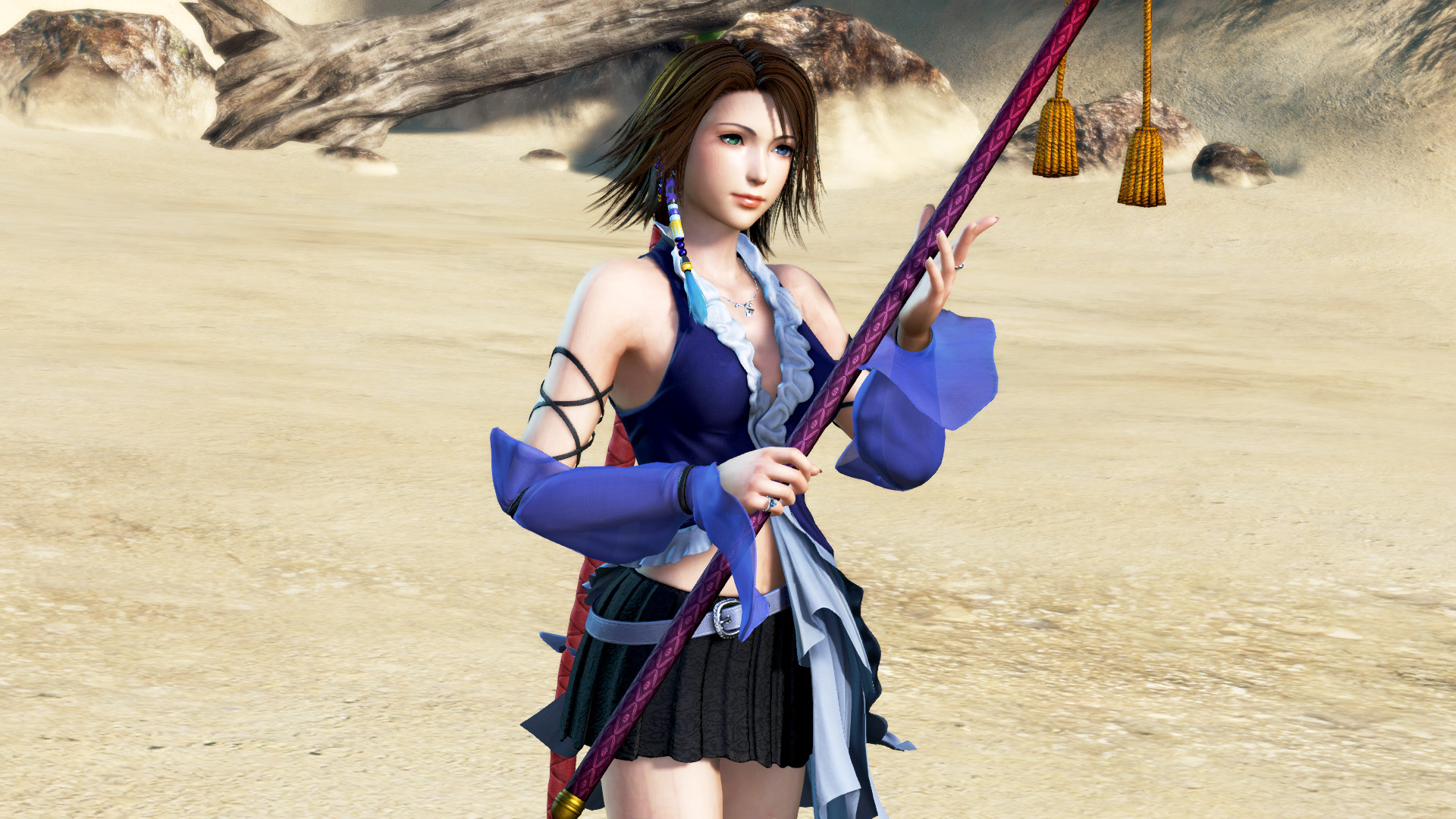 Dissidia Final Fantasy NT: Songstress’s Garb Appearance Set &amp; 5th Weapon for Yuna