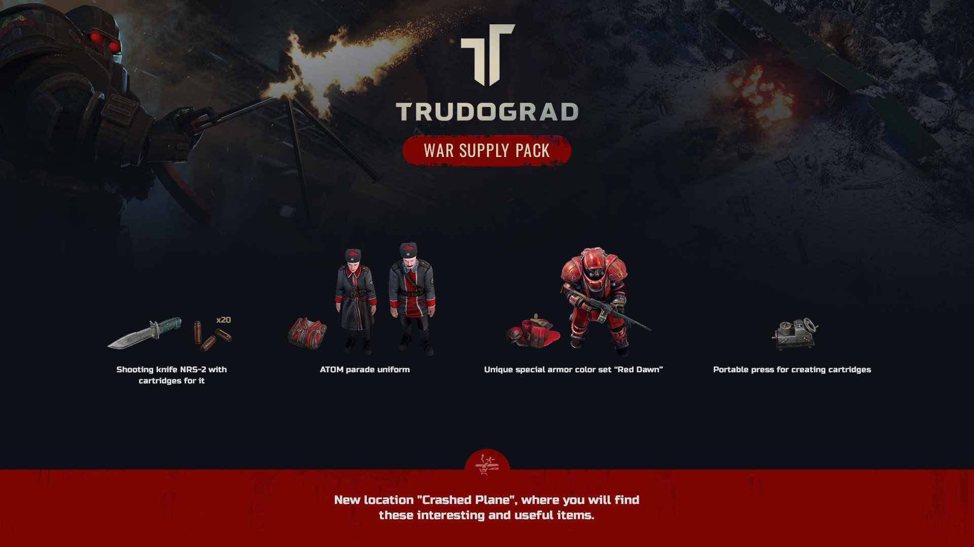 Atom RPG: Trudograd – War Supply Pack
