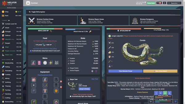 Melvor Idle: Throne of the Herald