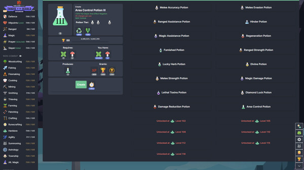 Melvor Idle: Throne of the Herald