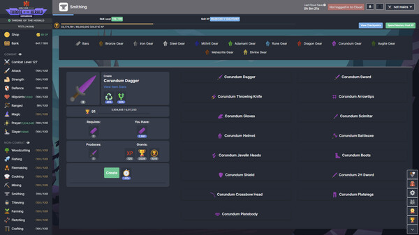 Melvor Idle: Throne of the Herald