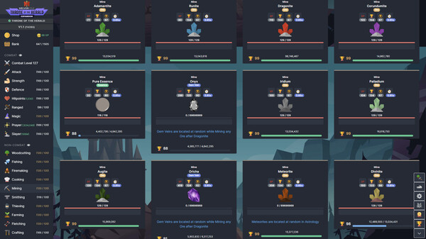 Melvor Idle: Throne of the Herald