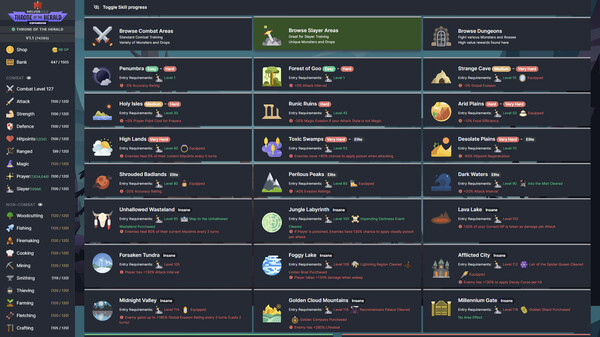 Melvor Idle: Throne of the Herald