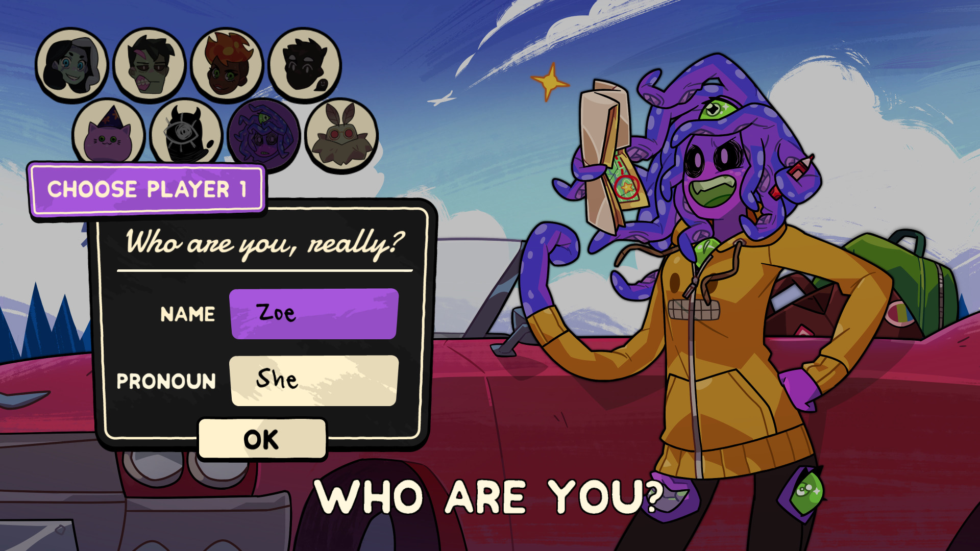 Monster Prom 3: Monster Roadtrip – Playable Character Zoe