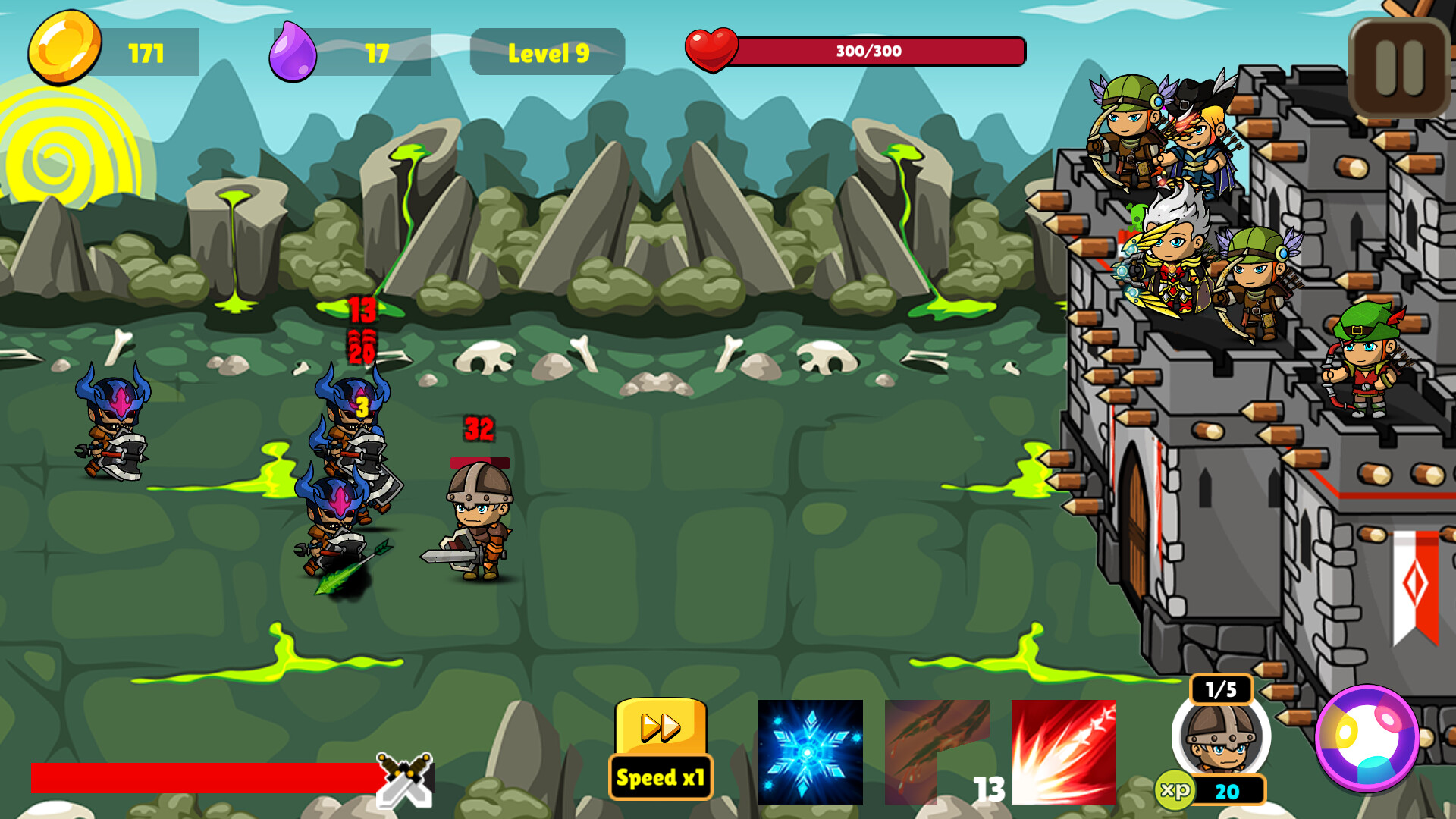 Castle Defense Battles