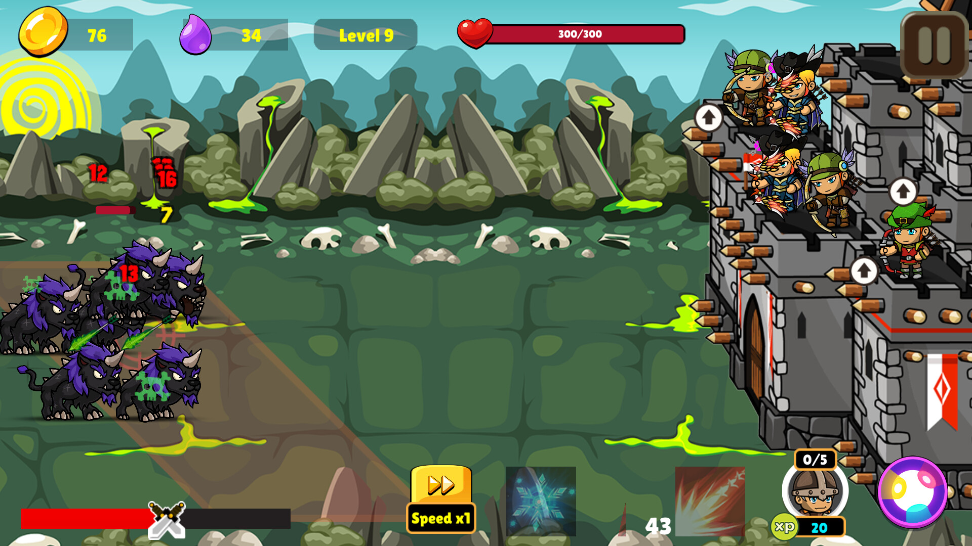 Castle Defense Battles