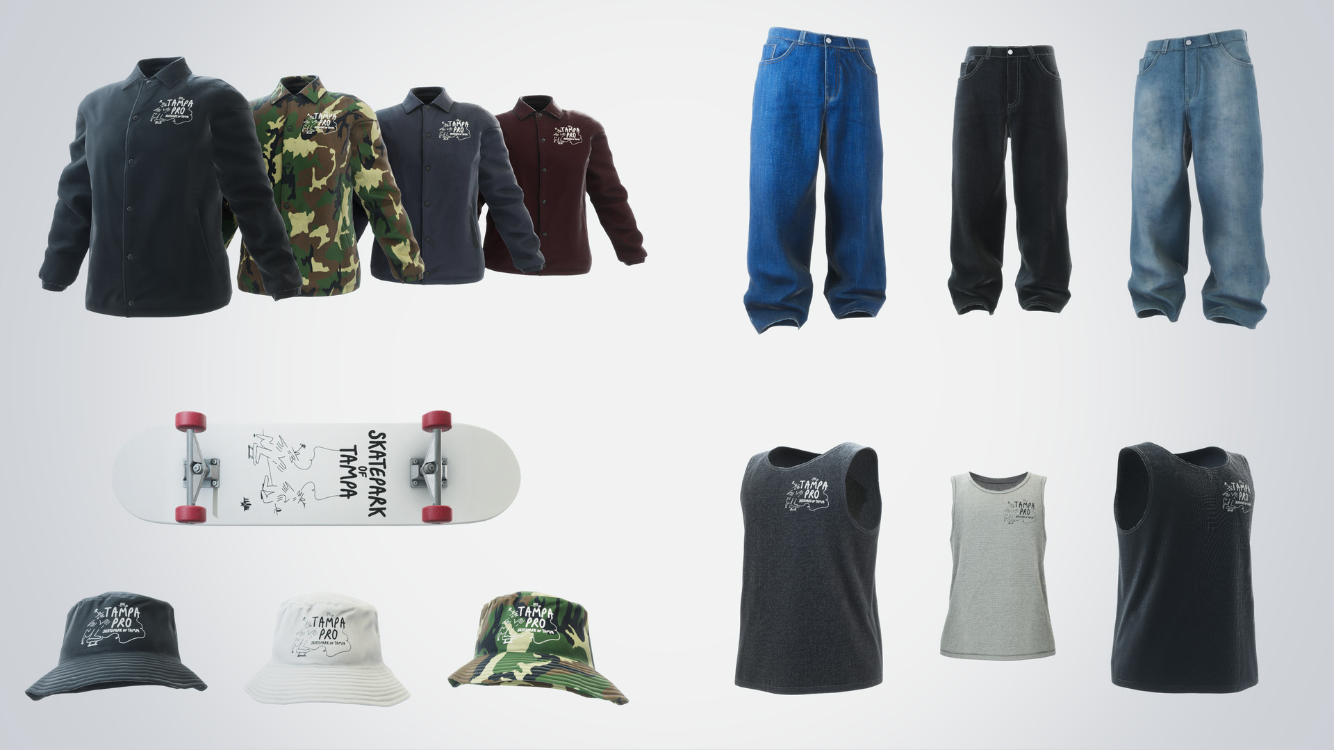 Skater XL: Tampa Pro 2022 Gear Pack For Charity