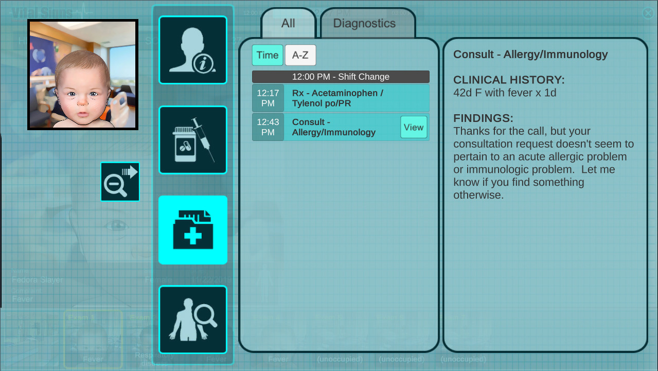 Vital Signs: Emergency Department – Pediatric Infant Cases Package