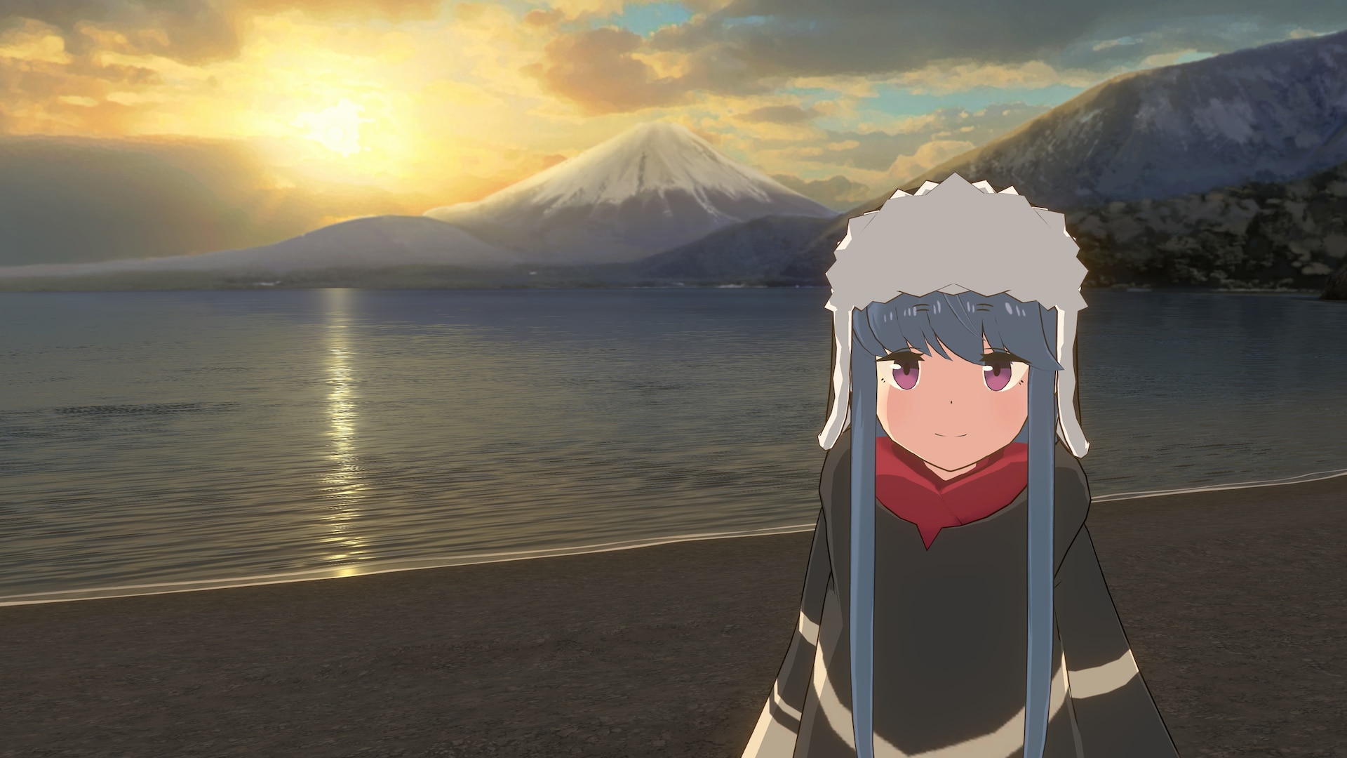 Laid-Back Camp: Virtual – Lake Motosu