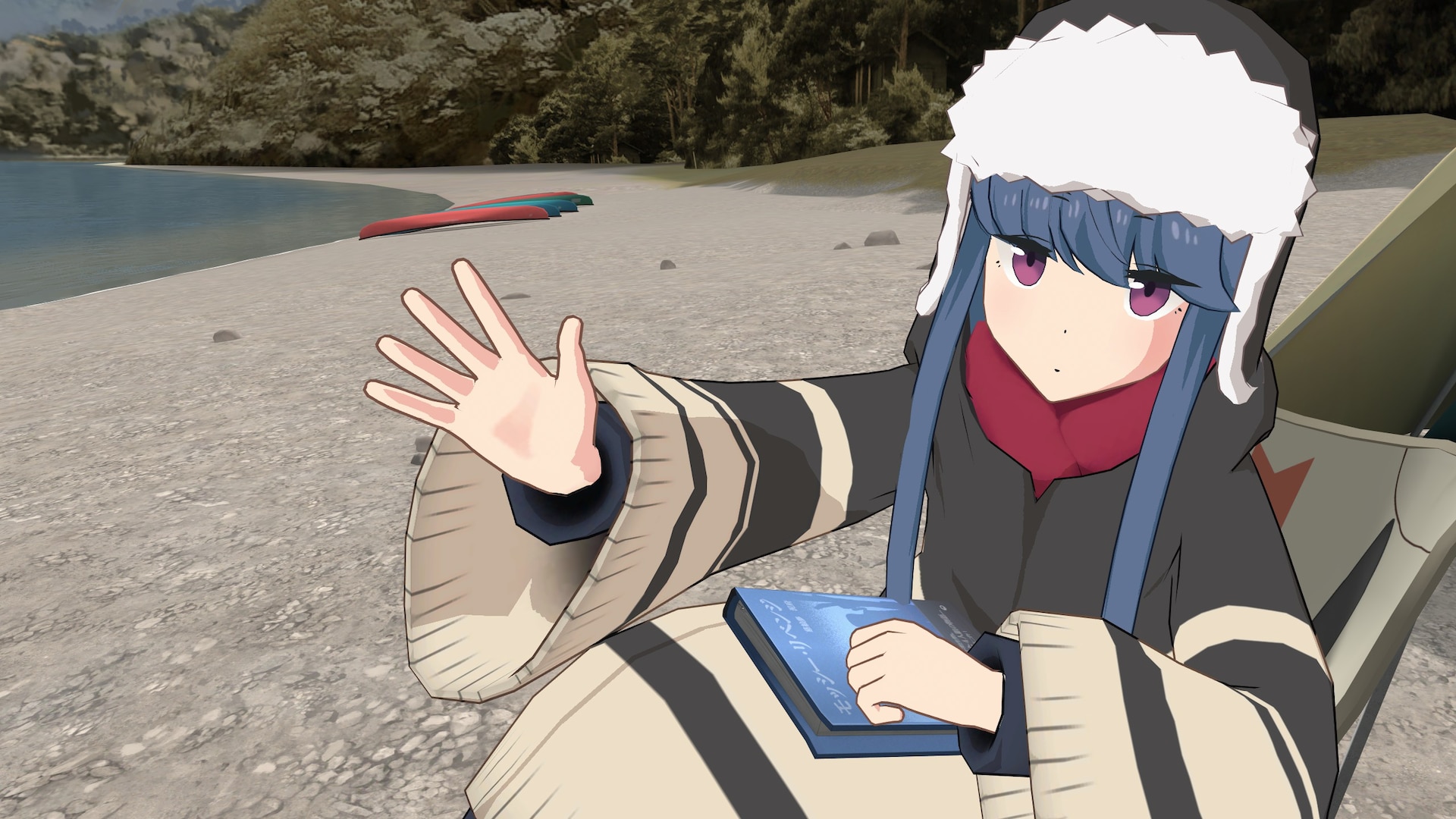 Laid-Back Camp: Virtual – Lake Motosu