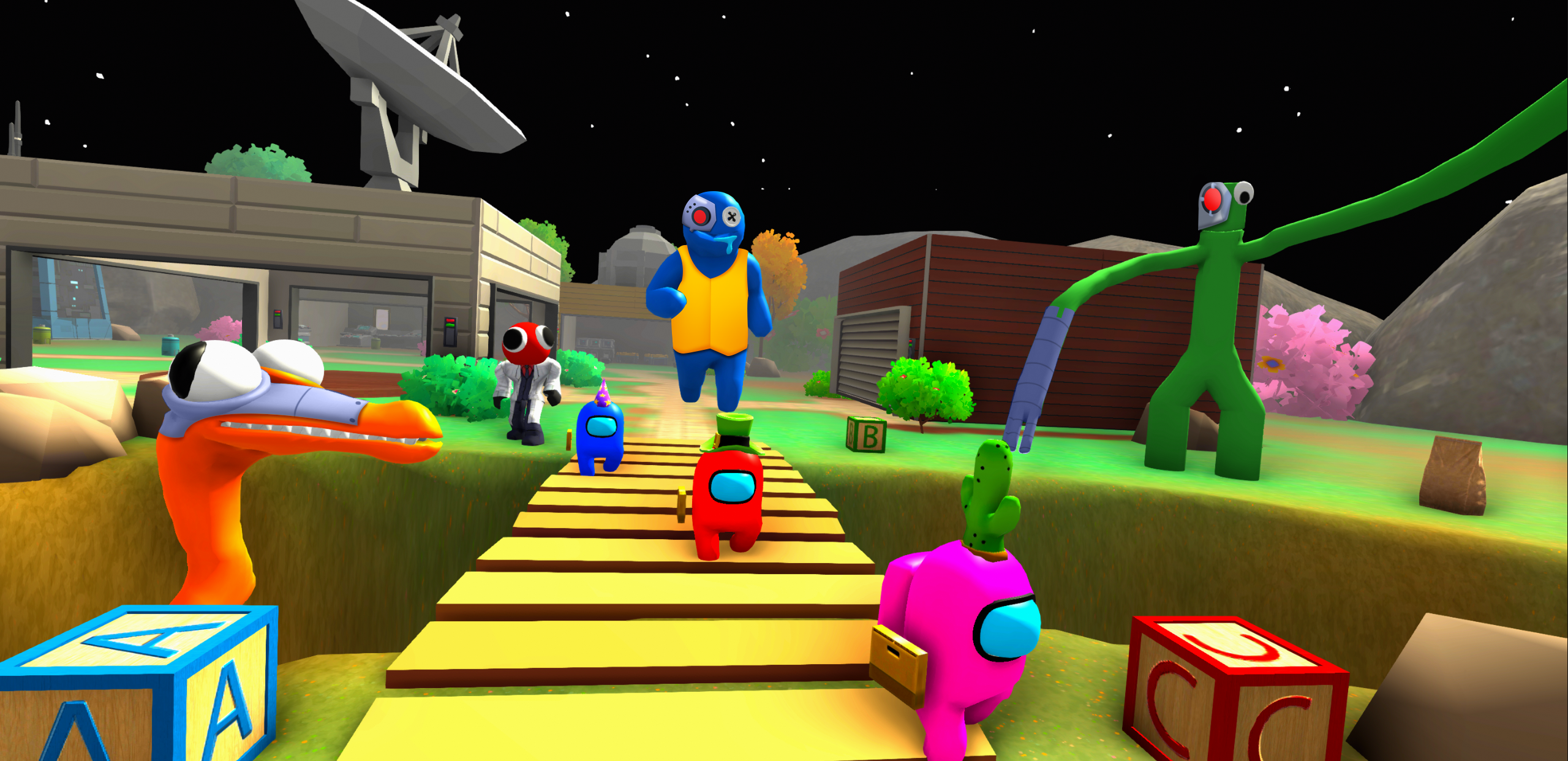 Rainbow Impostor Survivor 3D