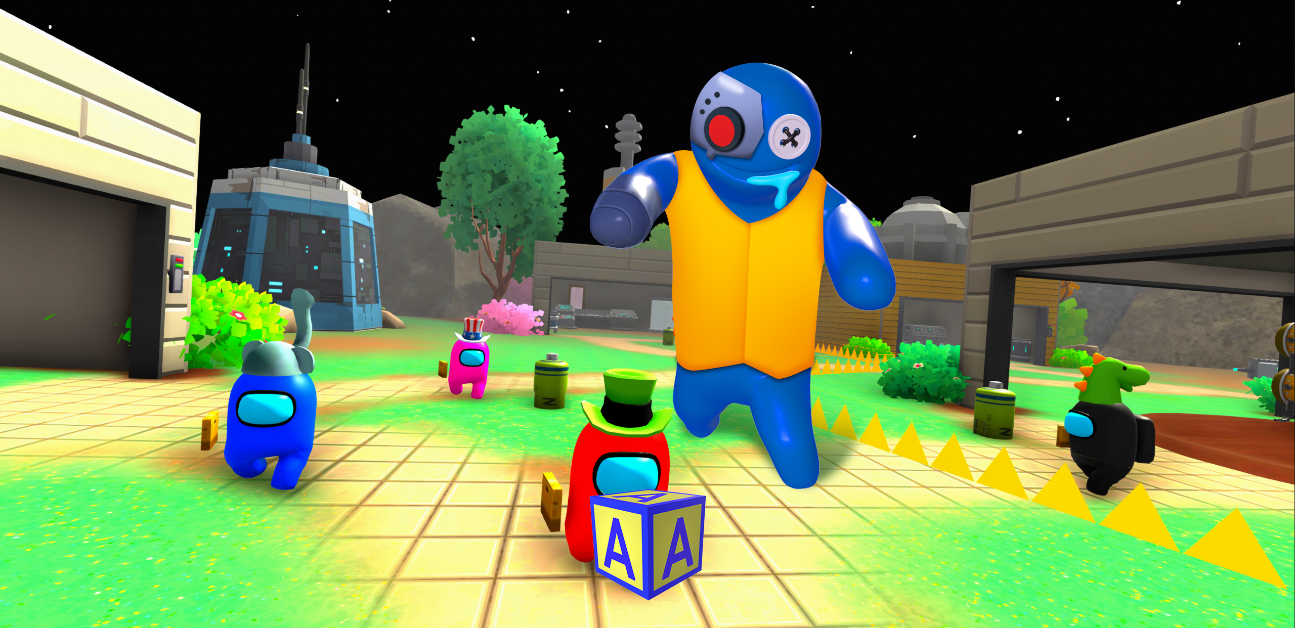 Rainbow Impostor Survivor 3D