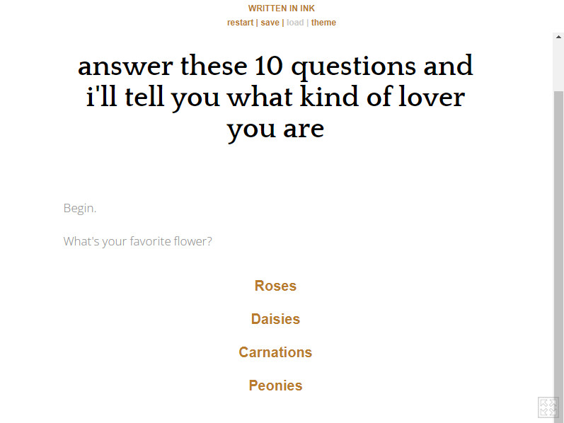 Answer These 10 Questions And I’ll Tell You What Kind of Lover You Are
