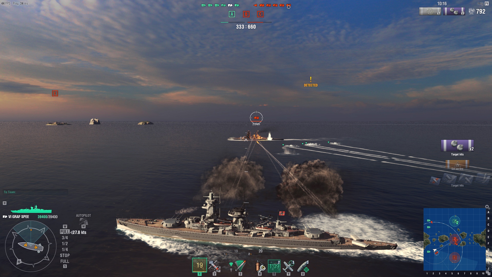 World of Warships: Admiral Graf Spee Pack