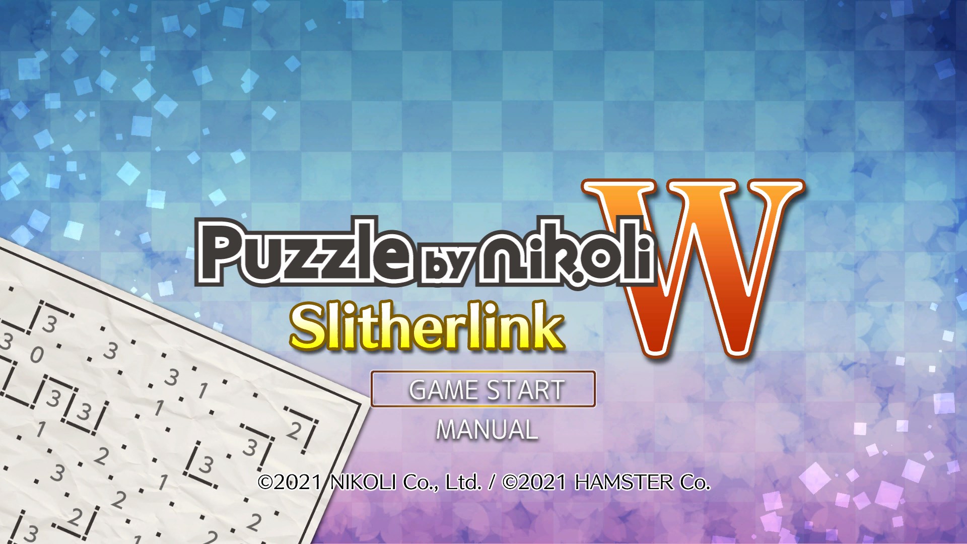 Puzzle by Nikoli W Slitherlink