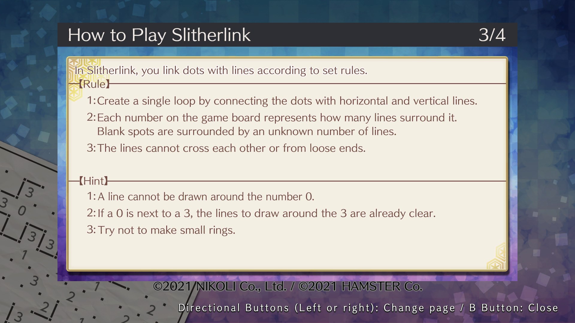 Puzzle by Nikoli W Slitherlink