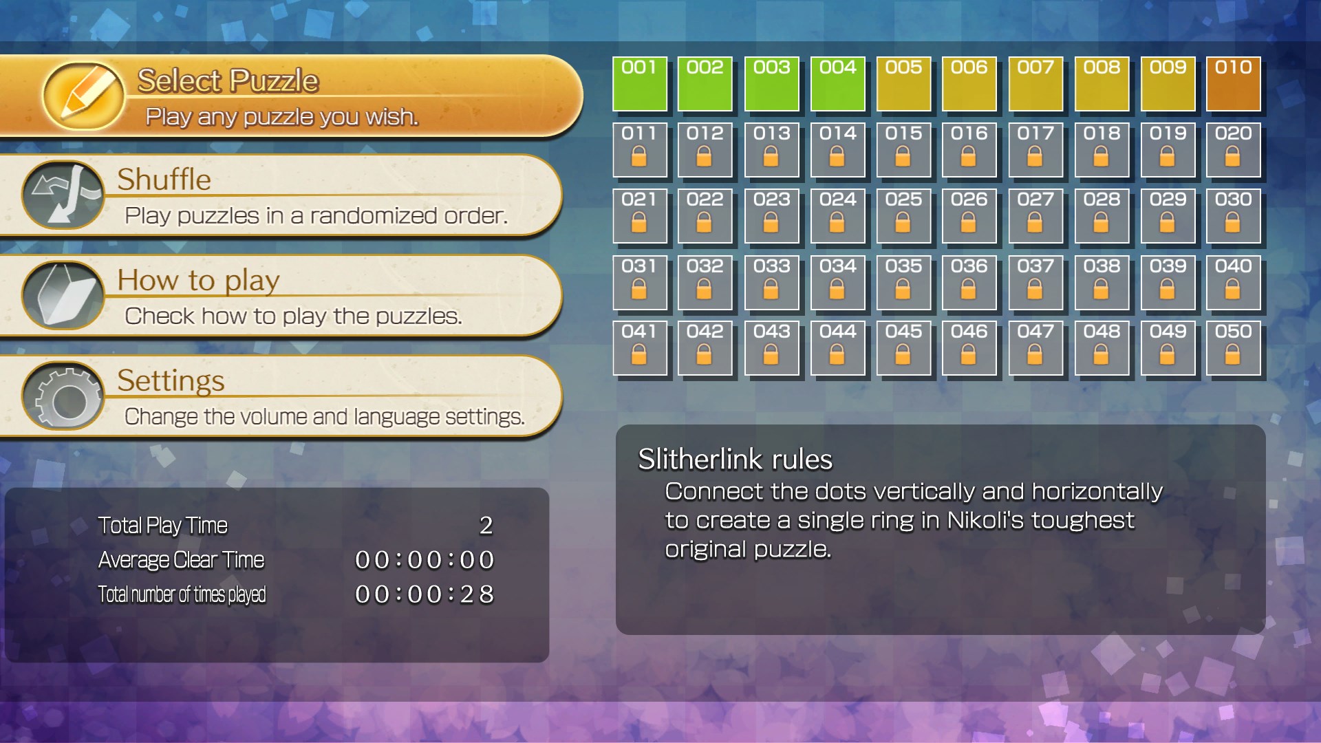 Puzzle by Nikoli W Slitherlink