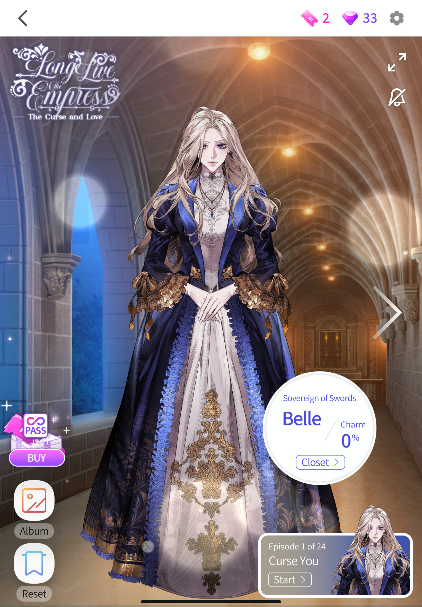 Maybe: Interactive Stories – Long Live the Empress: Curse &amp; Love