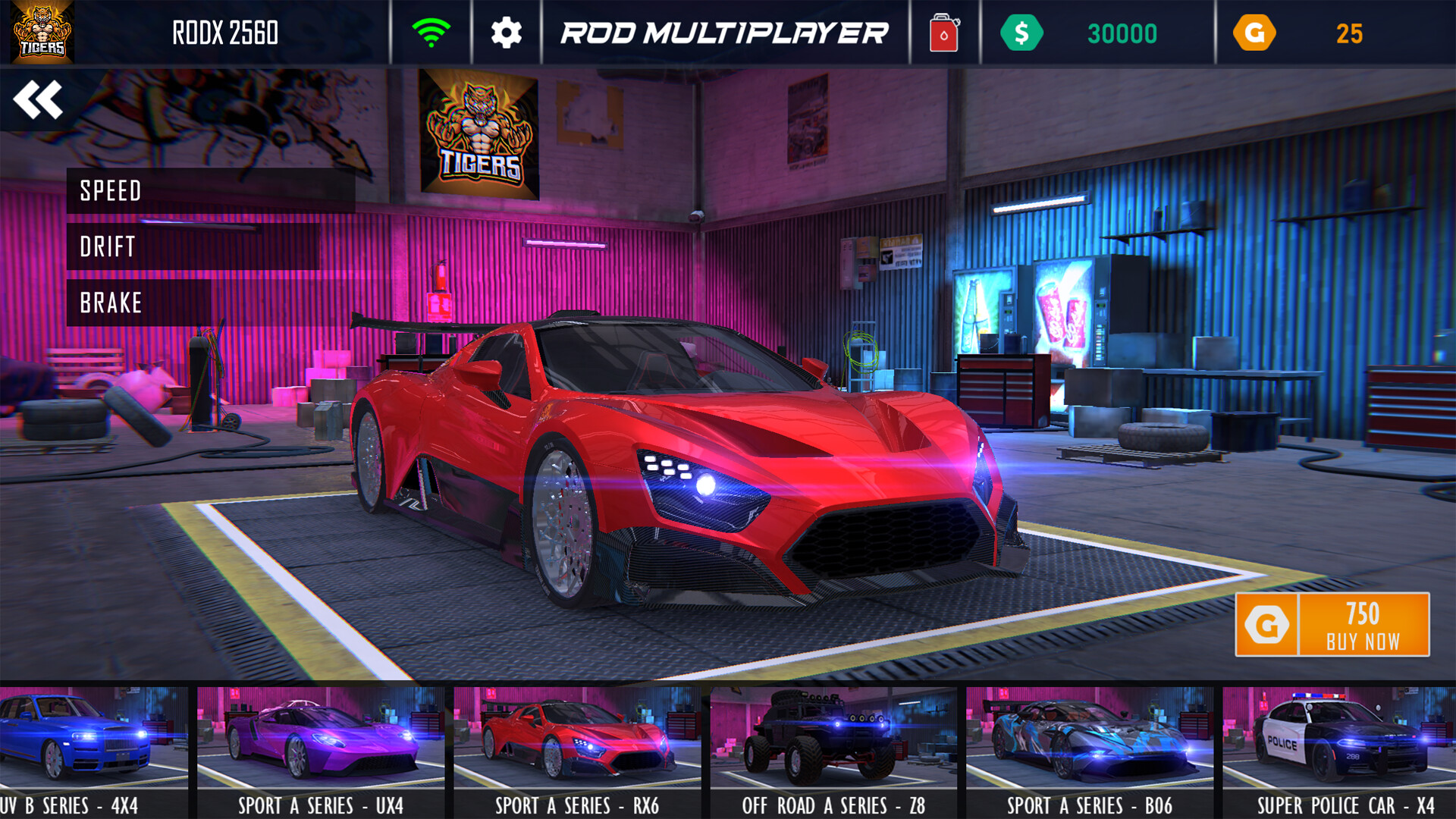 Rod Multiplayer Car Driving
