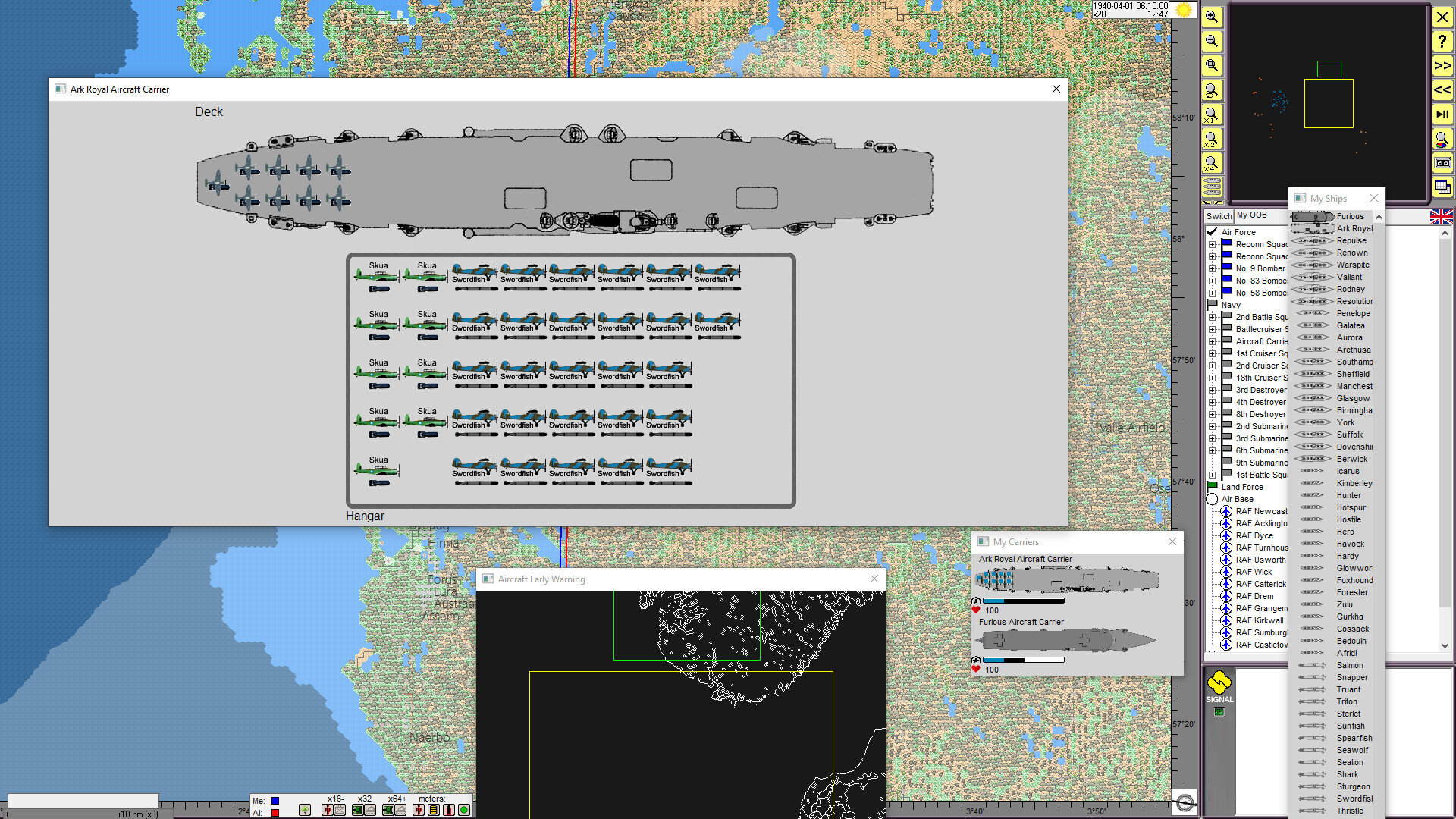 Battle of Britain, Norway and Atlantic