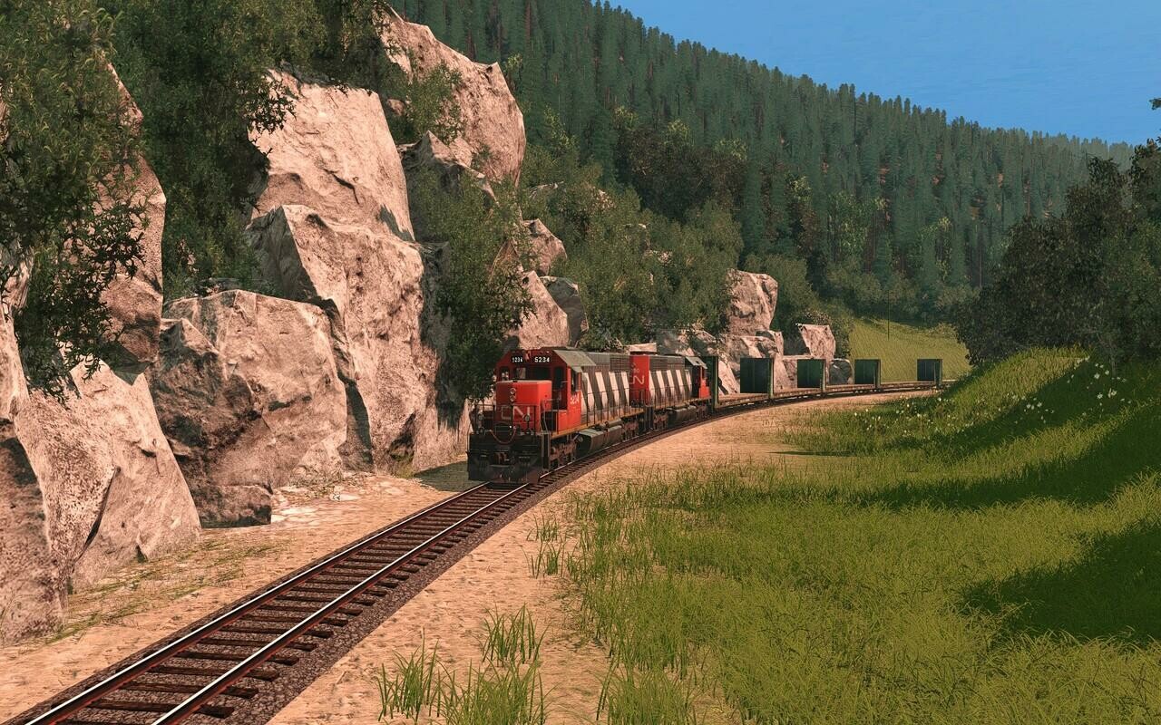 Trainz Railroad Simulator 2022: USA Route – Far Northern Mountains