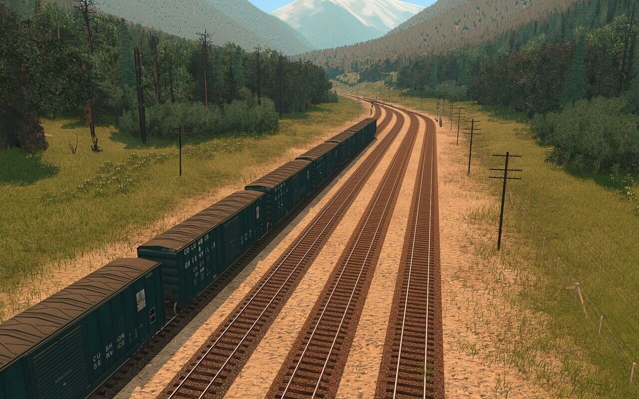 Trainz Railroad Simulator 2022: USA Route – Far Northern Mountains