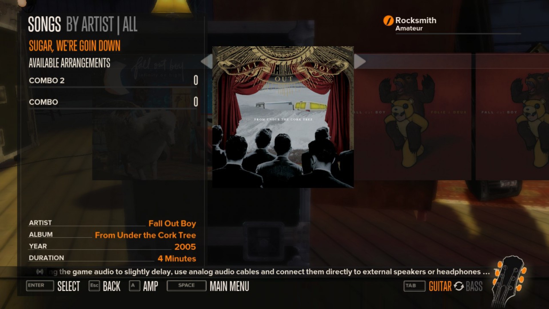 Rocksmith: Fall Out Boy Song-Pack