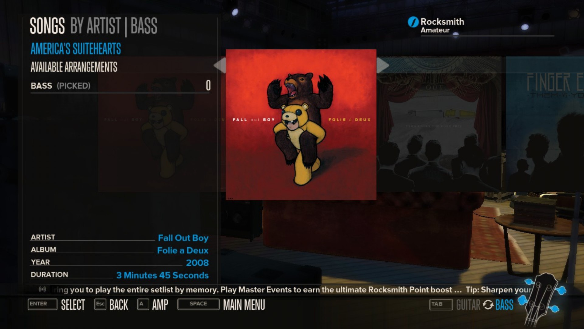 Rocksmith: Fall Out Boy Song-Pack