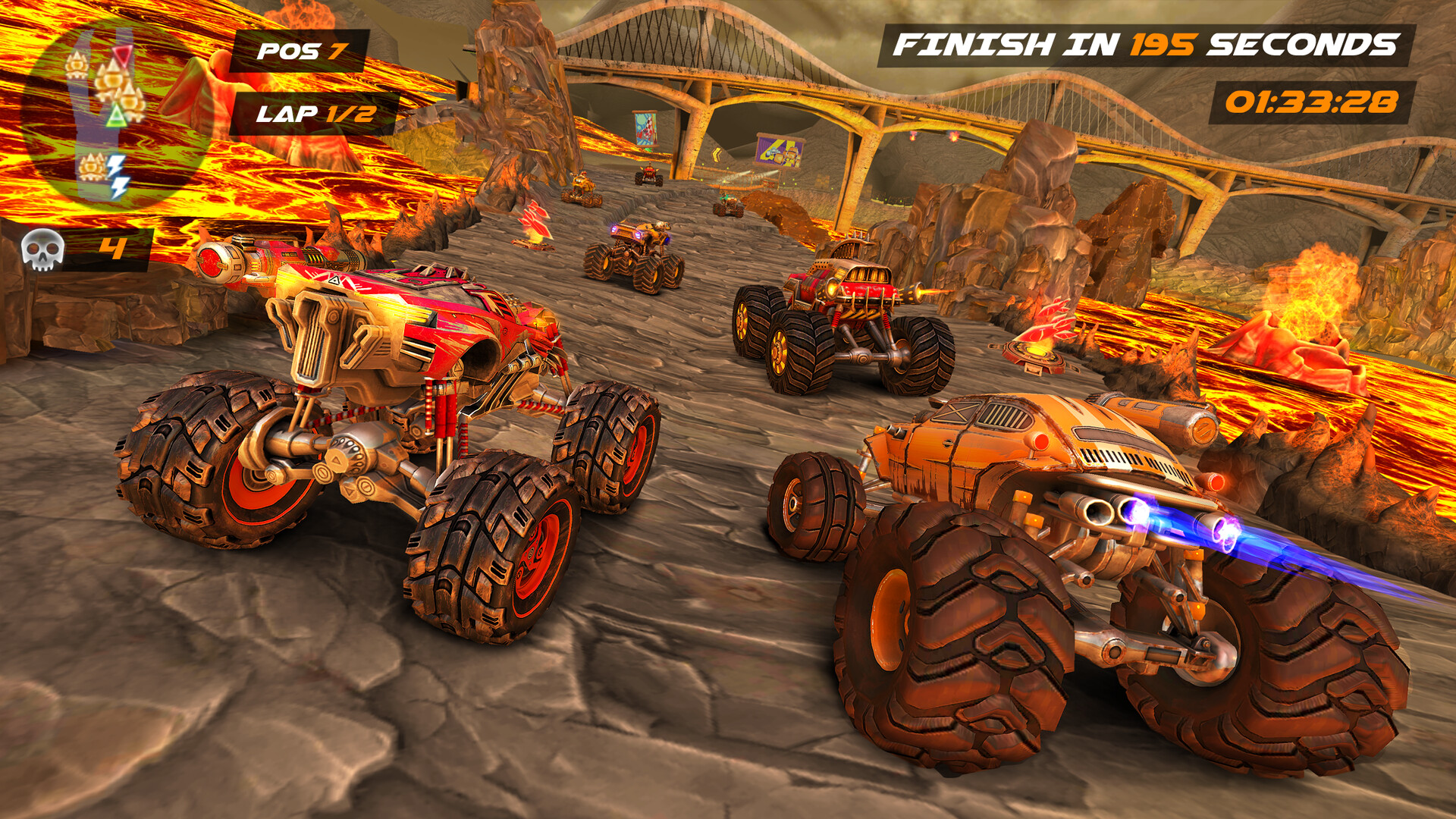 Race: Rocket Arena Car Extreme
