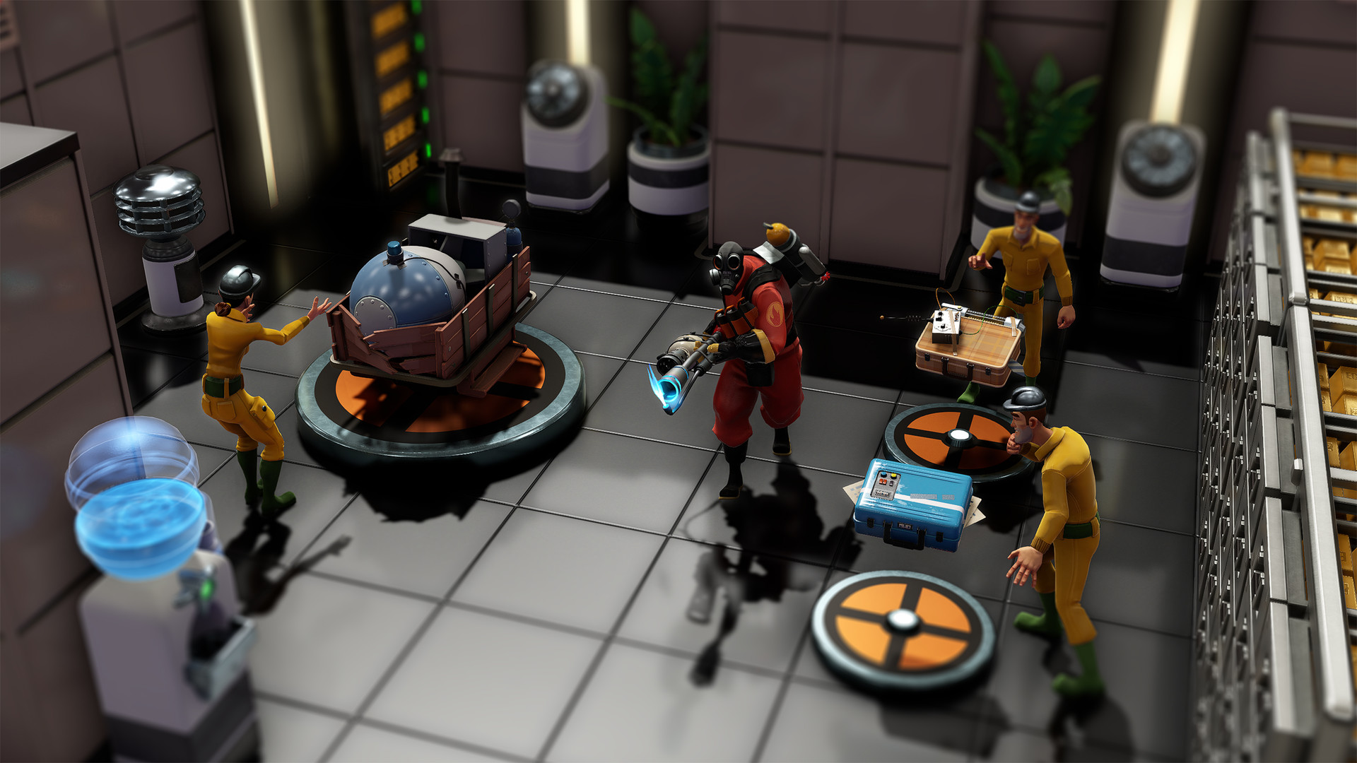 Evil Genius 2: World Domination – Team Fortress 2: Pyro Pack