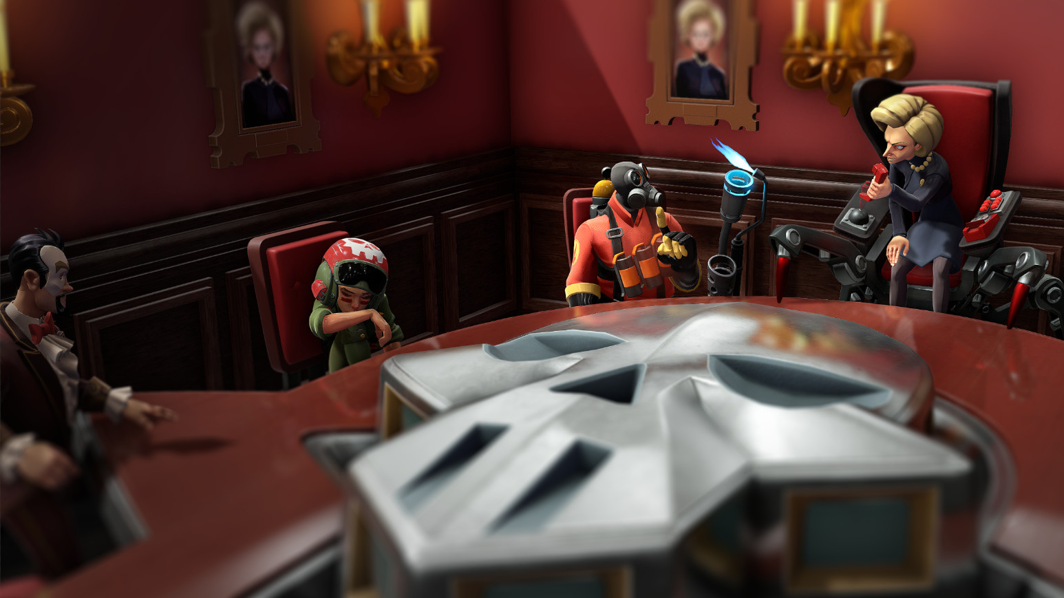 Evil Genius 2: World Domination – Team Fortress 2: Pyro Pack