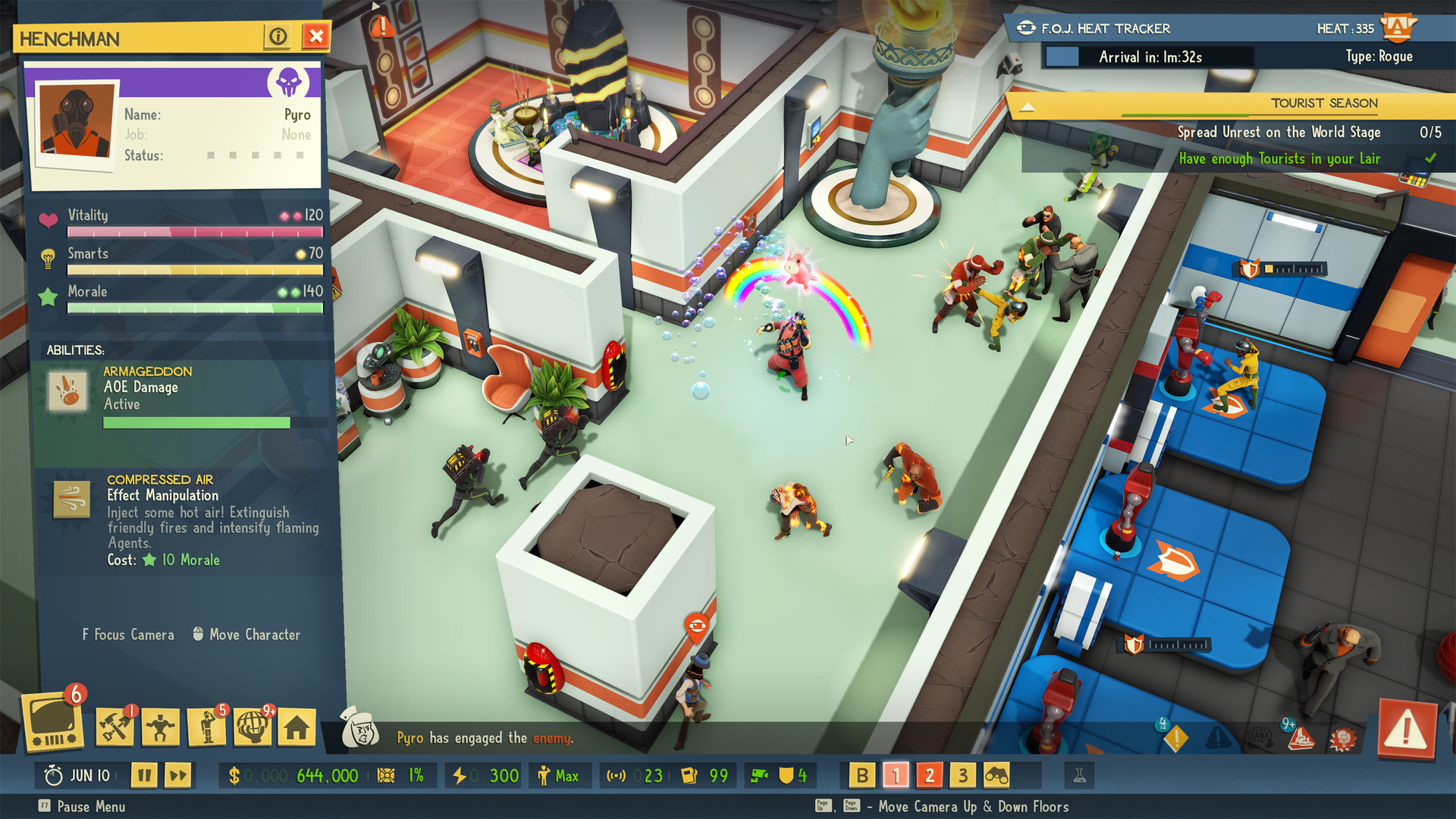 Evil Genius 2: World Domination – Team Fortress 2: Pyro Pack