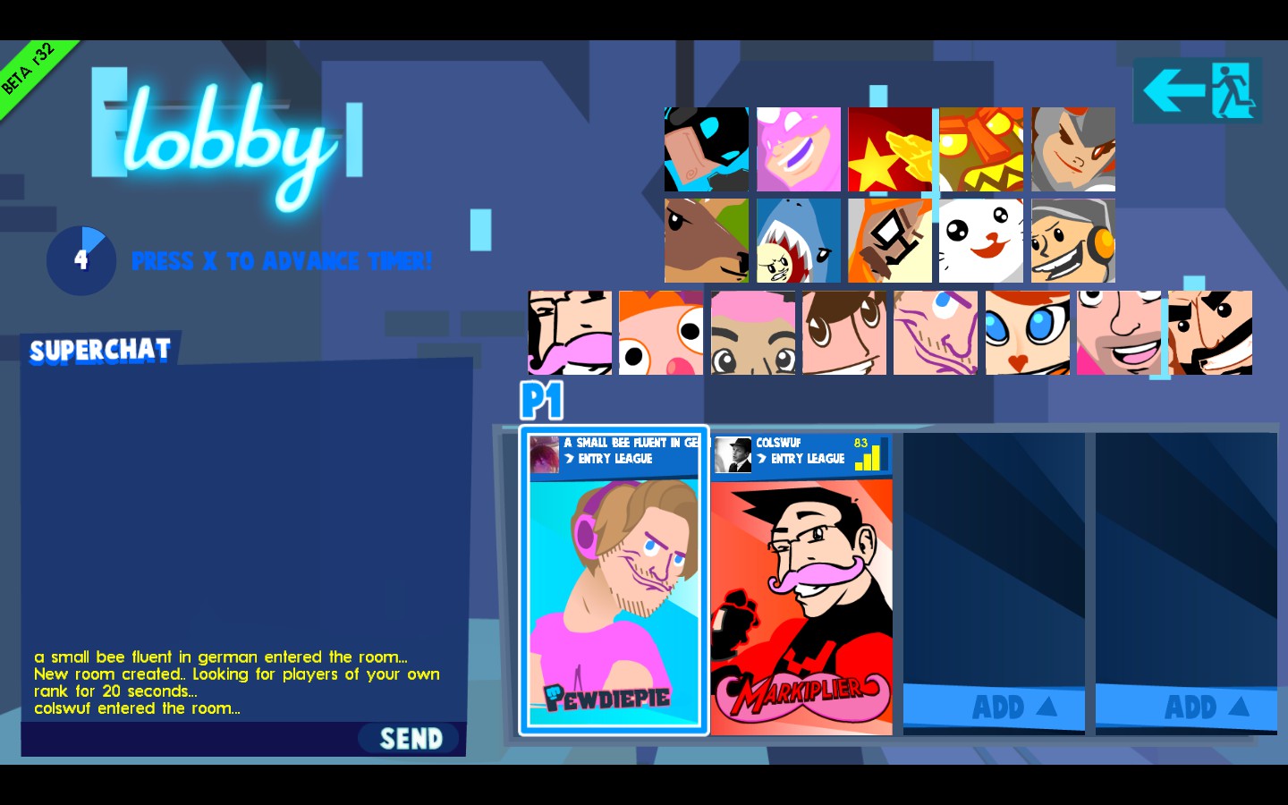 SpeedRunners: Youtuber Pack 1