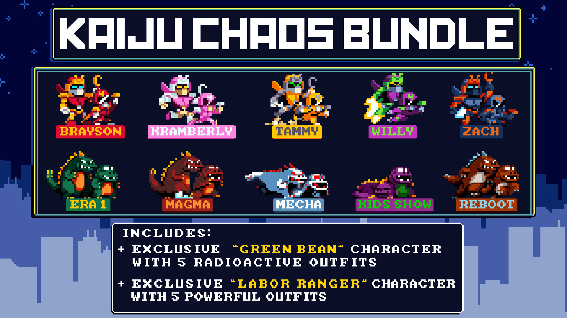 Soviet Jump Game: Kaiju Chaos Bundle