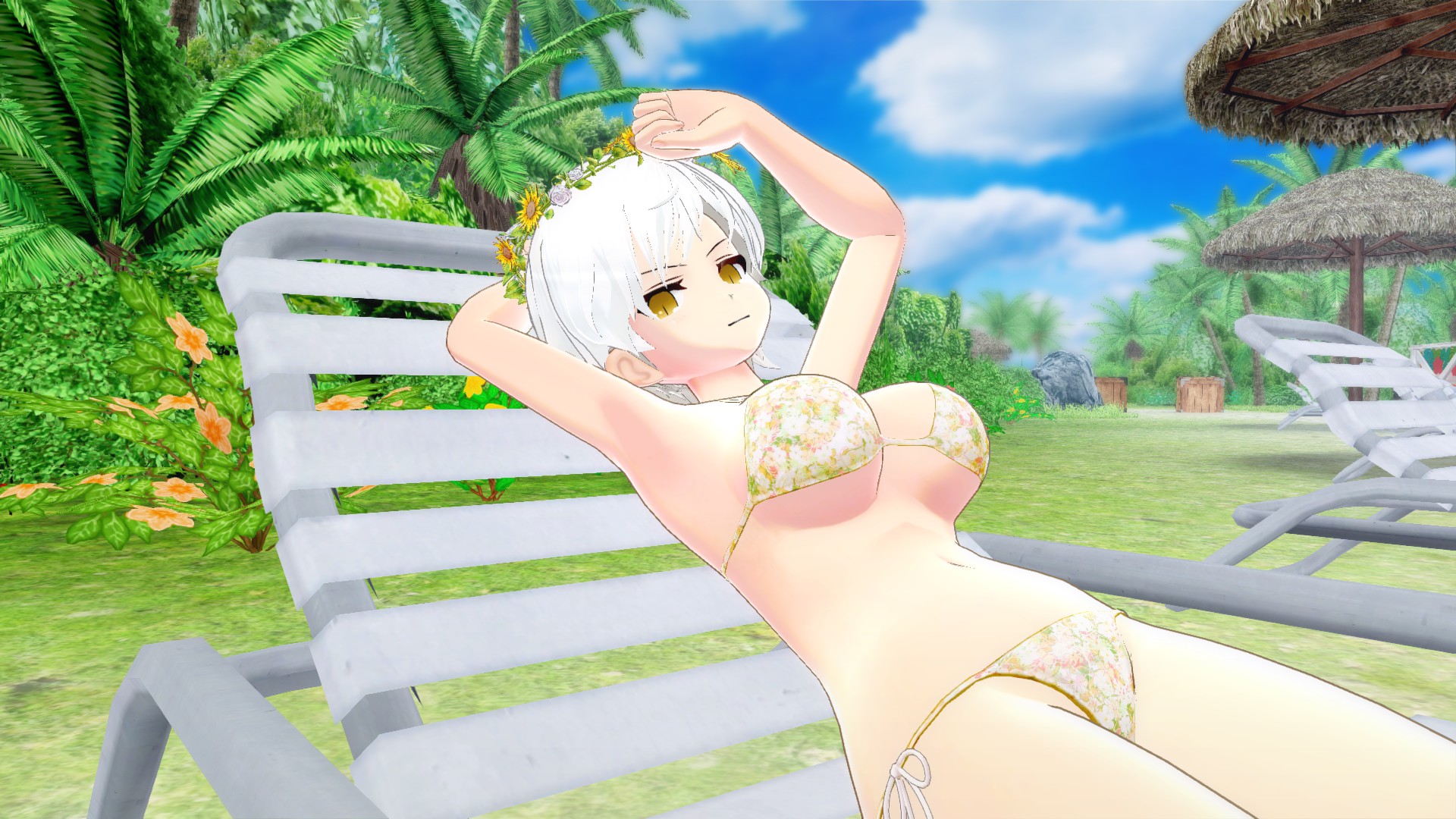 Senran Kagura: Peach Beach Splash – Sunshine Swimsuit Pack