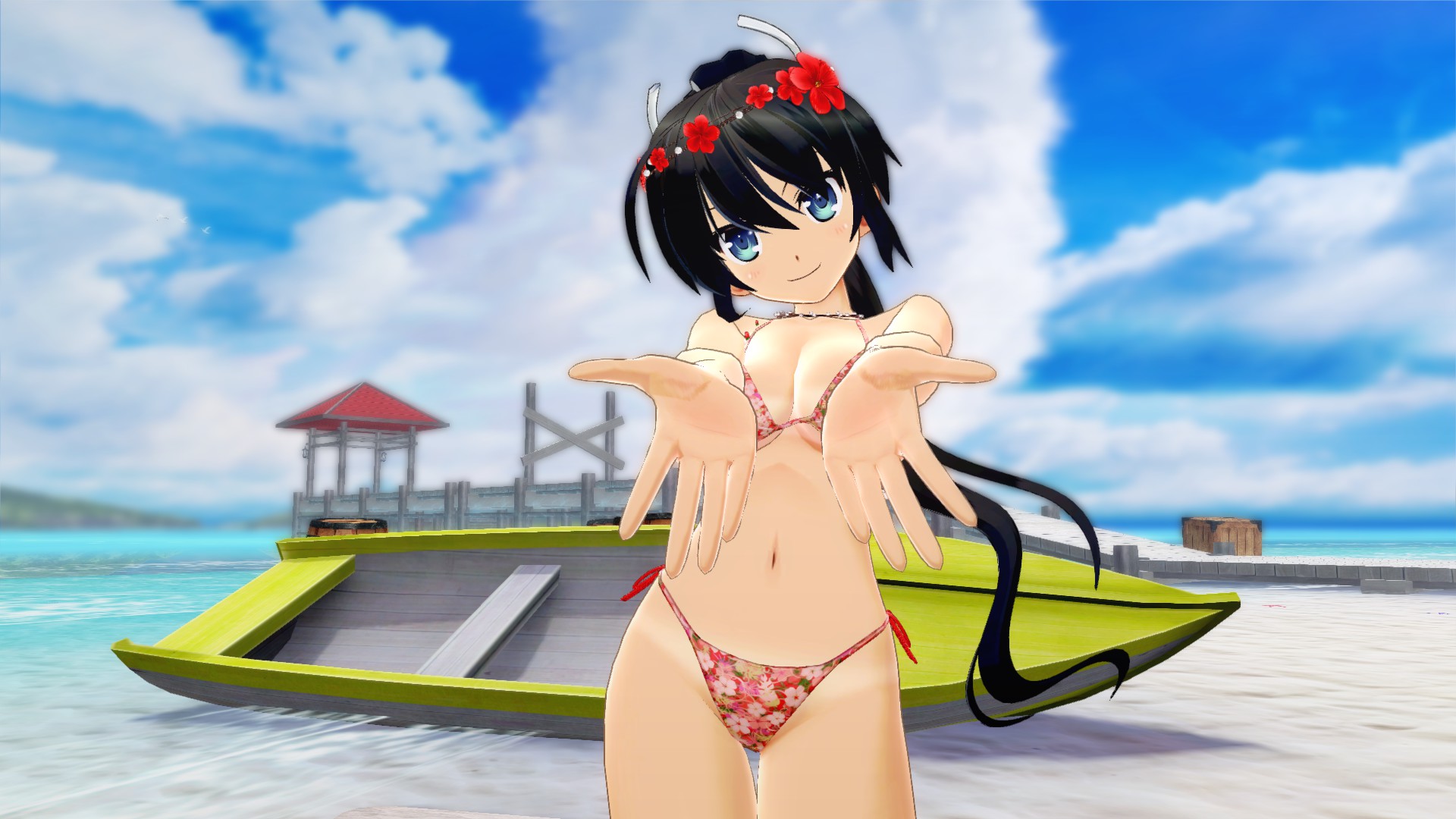 Senran Kagura: Peach Beach Splash – Sunshine Swimsuit Pack