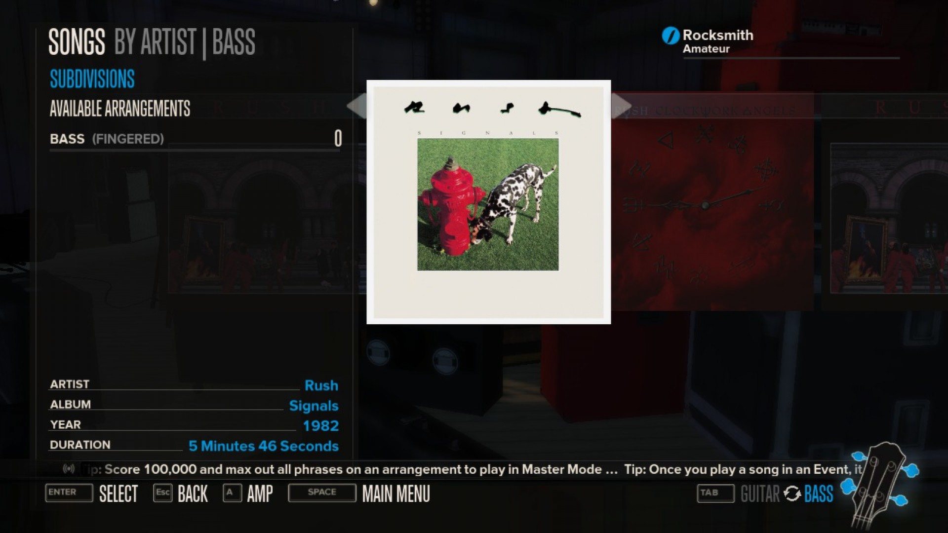 Rocksmith: Rush 5-Song Pack