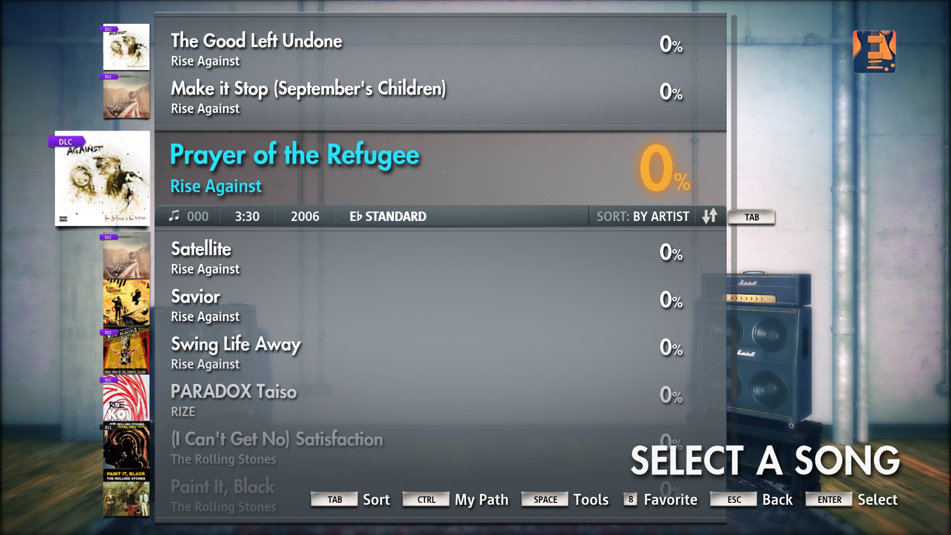 Rocksmith 2014: Rise Against Song Pack