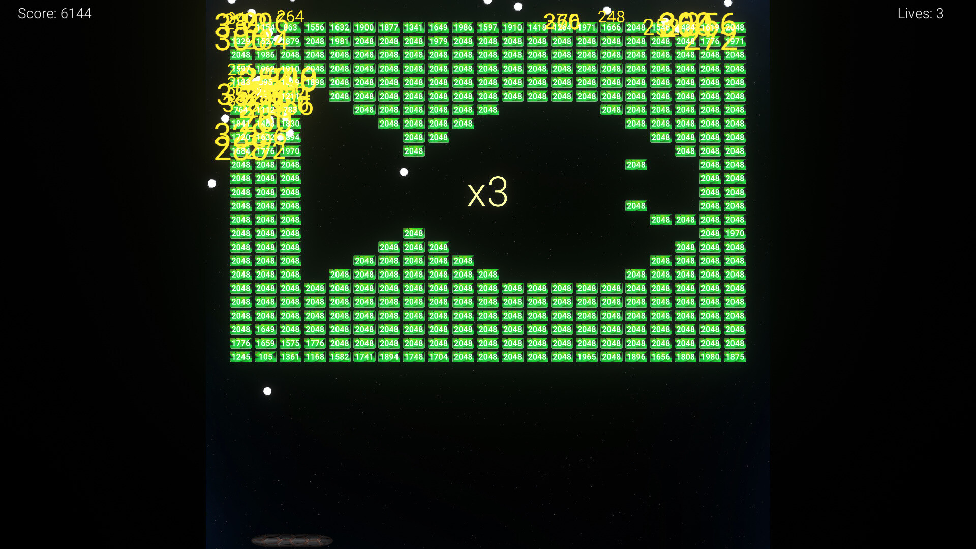 Rampage Ball 2048