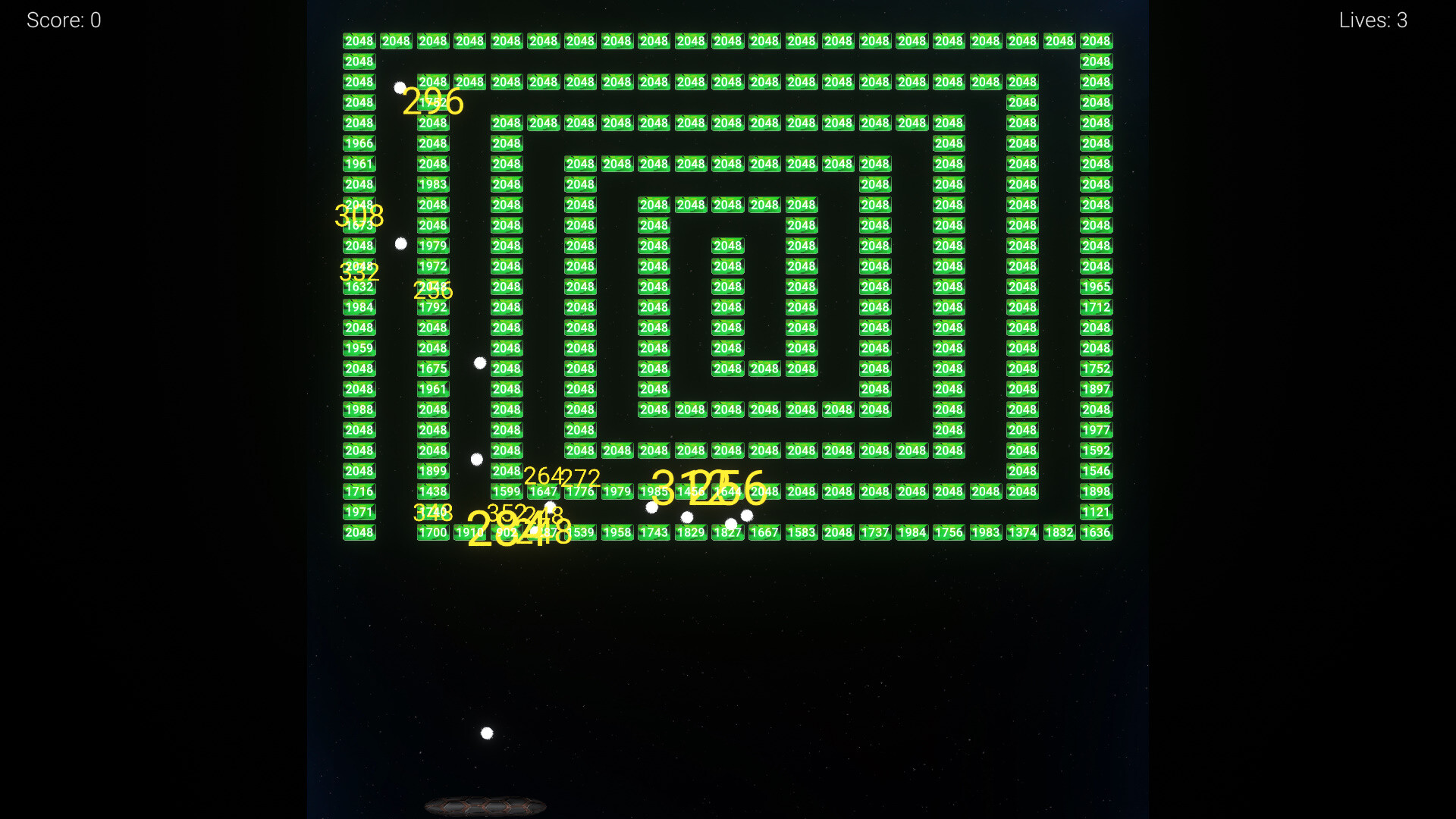 Rampage Ball 2048