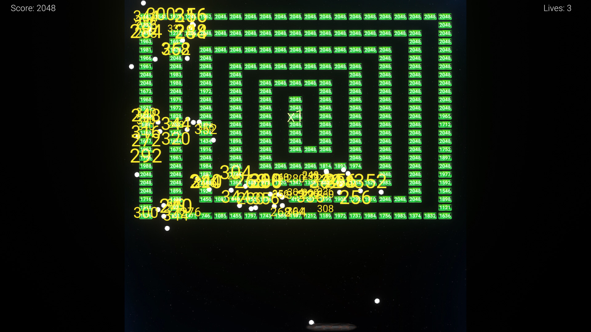 Rampage Ball 2048