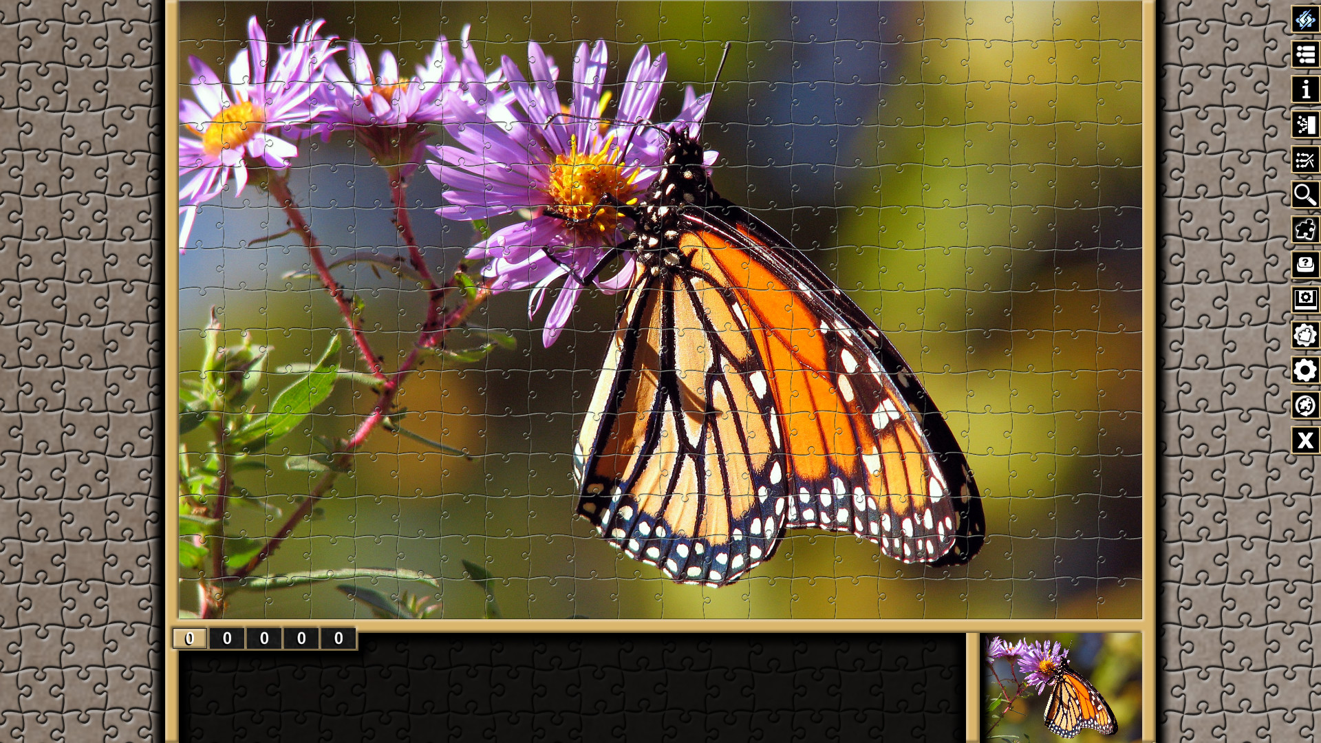 Pixel Puzzles Traditional Jigsaws: Pack – Butterflies