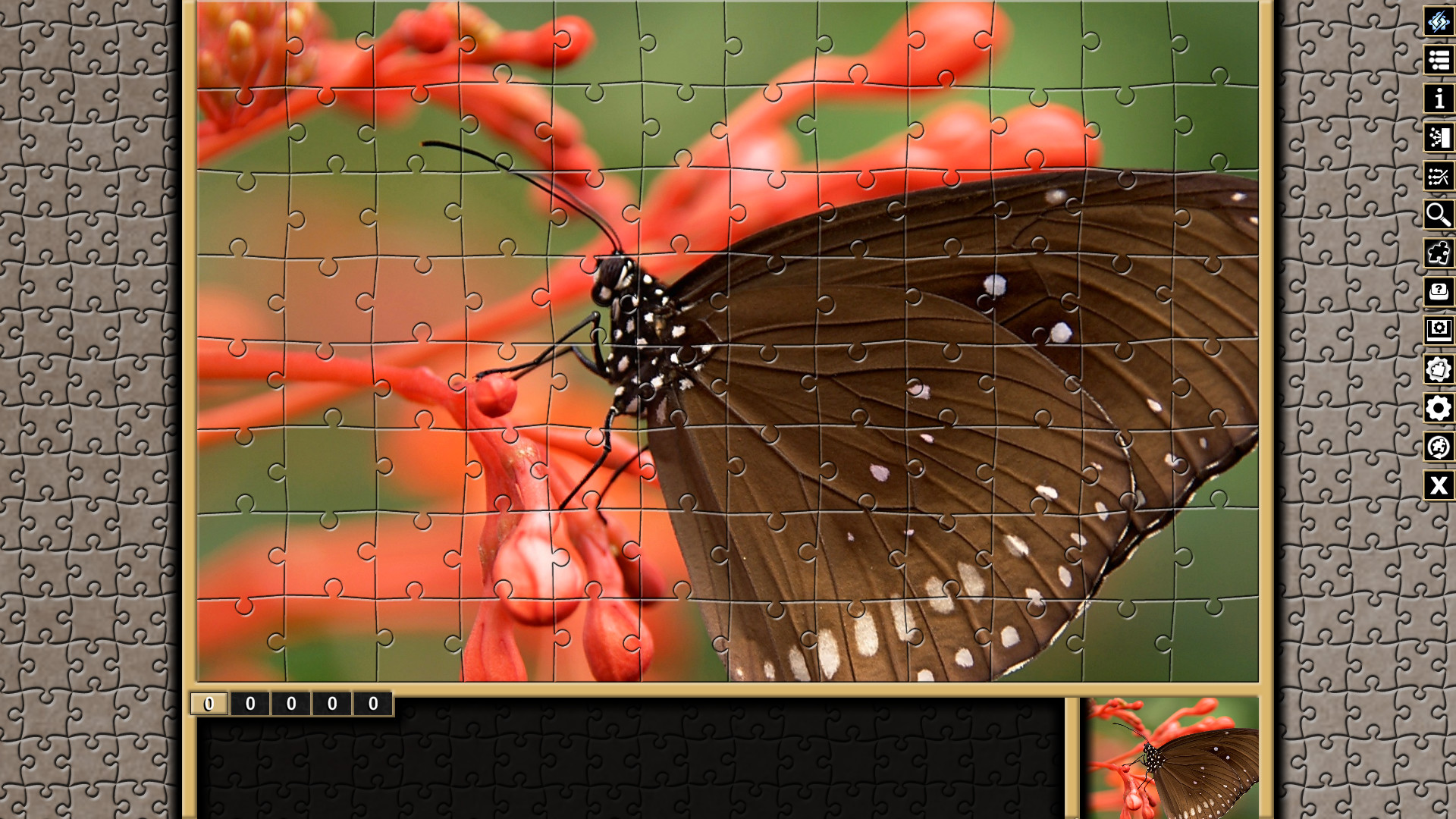Pixel Puzzles Traditional Jigsaws: Pack – Butterflies