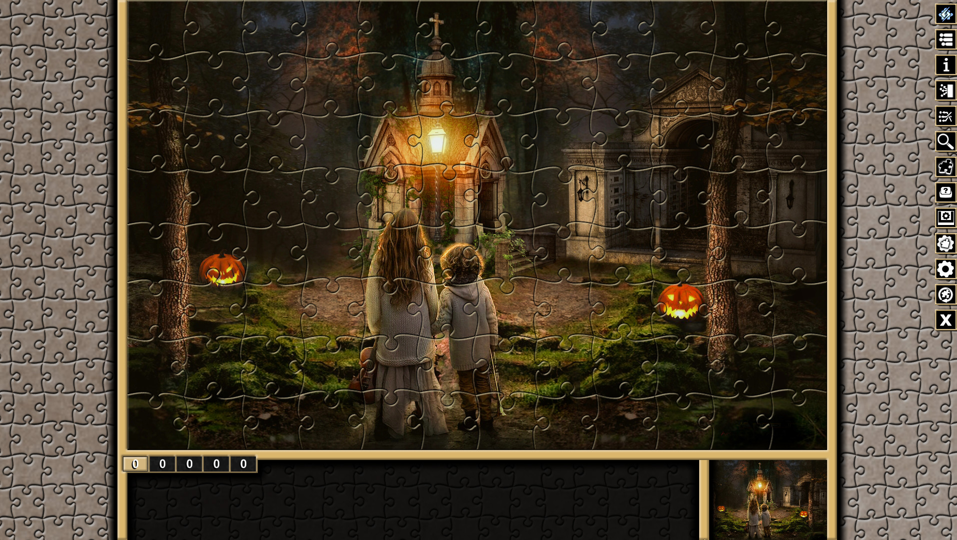 Pixel Puzzles Traditional Jigsaws: Pack – Halloween